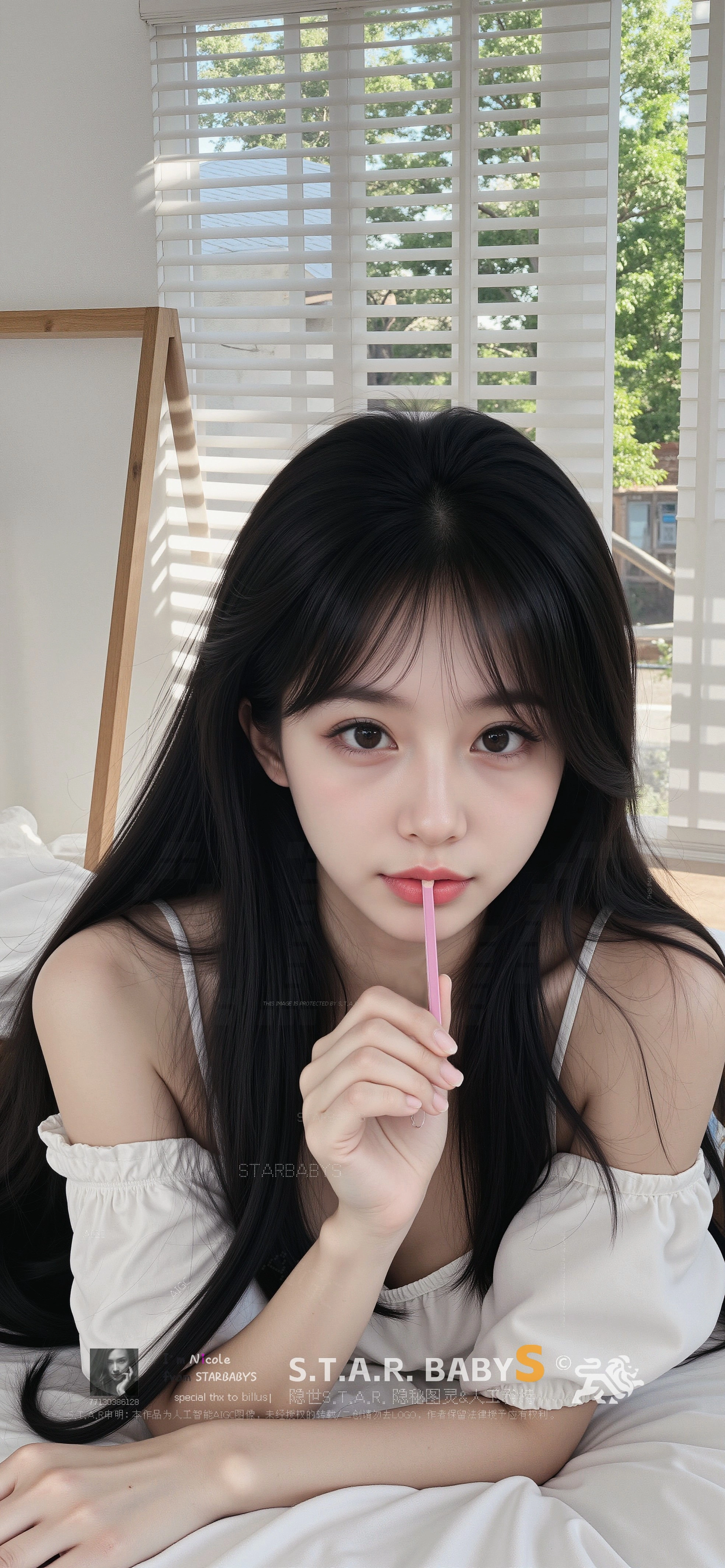 妮可吊带衫若干