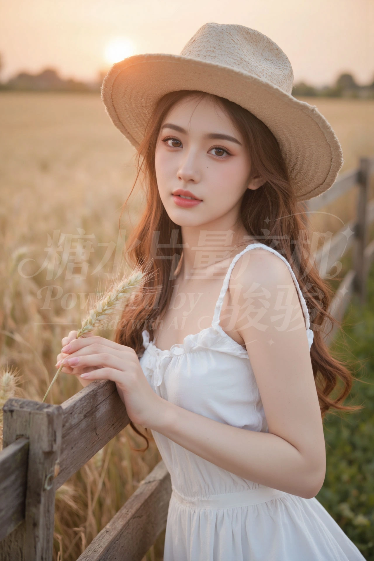 一袭黑丝绒抹胸裙，与都市霓虹共舞