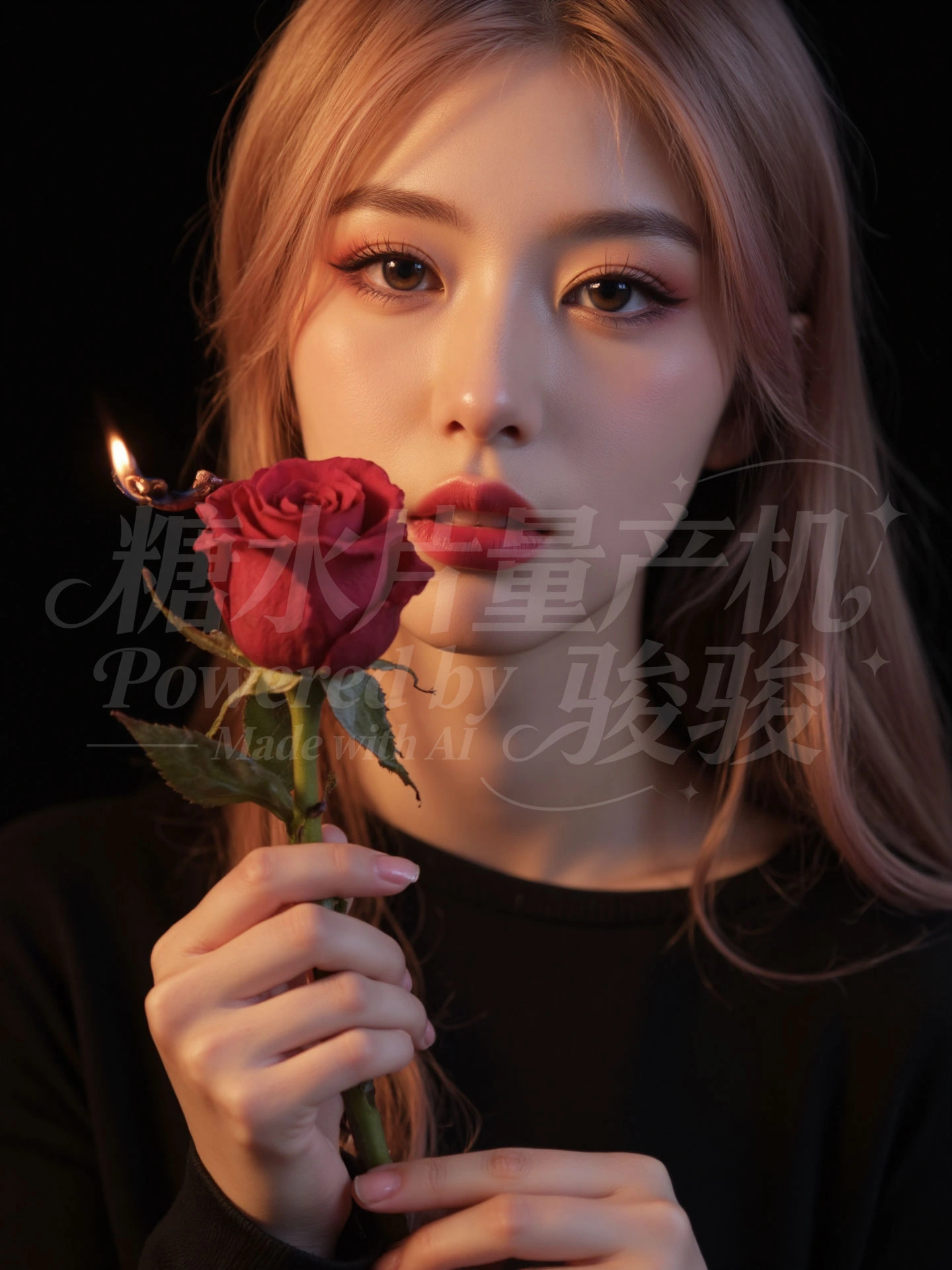 把春日的明媚与少女的清甜，织成了童话般的田园诗画