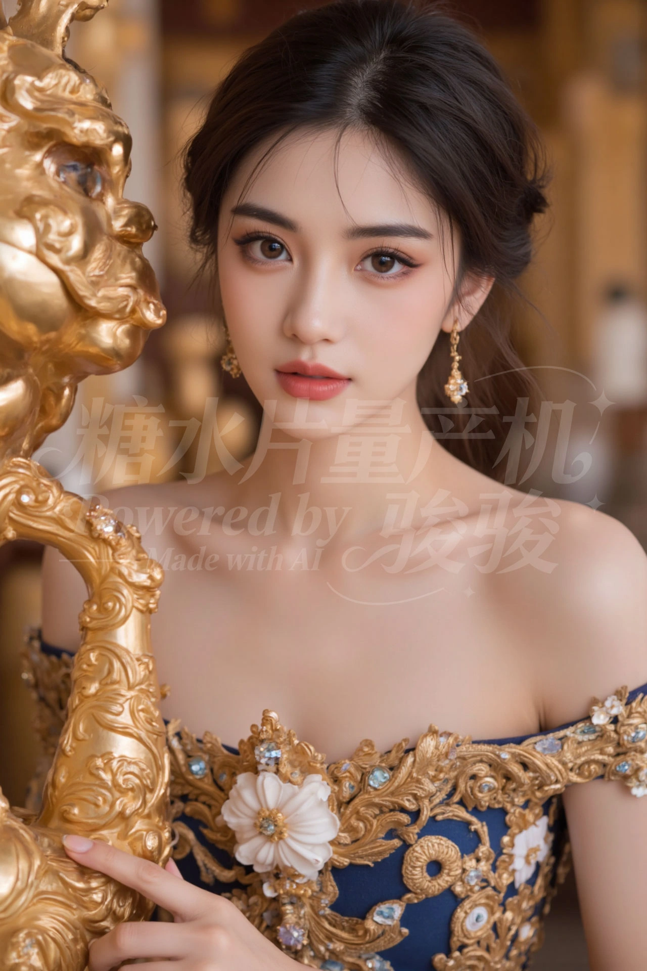 把春日的明媚与少女的清甜，织成了童话般的田园诗画