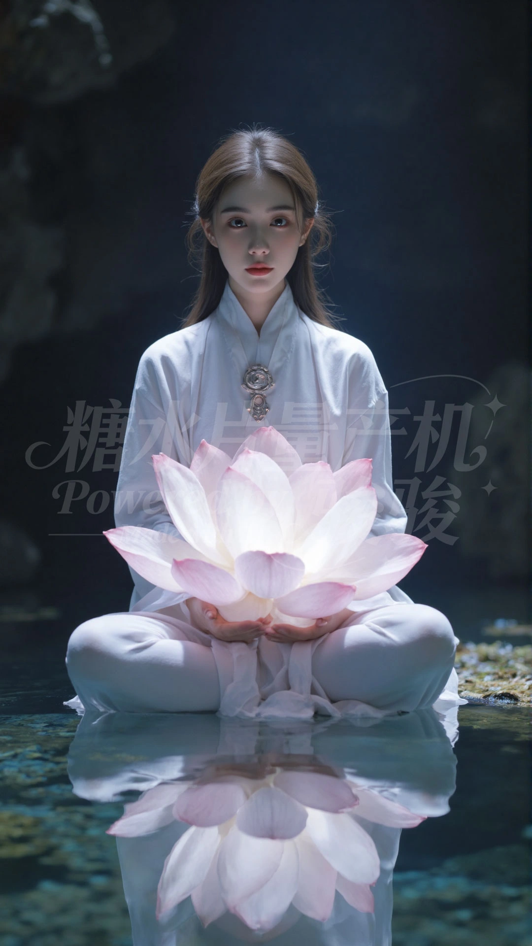 迷宫花园里，金发白衣，碎花裙摇曳