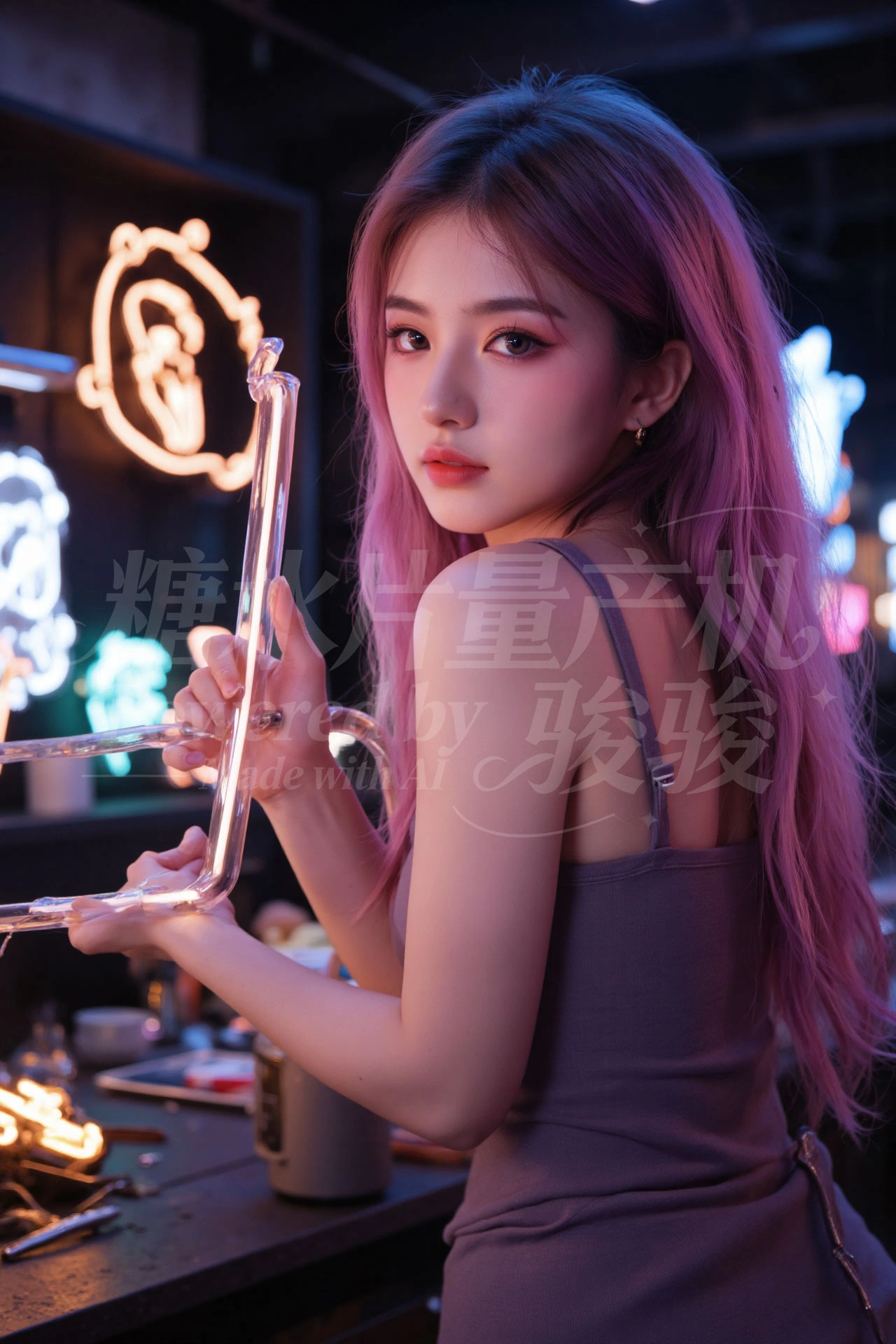 壁炉暖光下，拥猫捧书