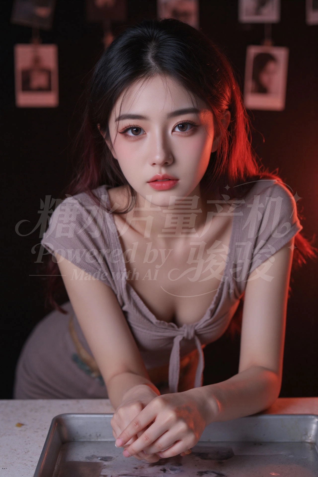 把秋夜的绚烂与姐妹的默契，写成了都市丛林的时尚诗行