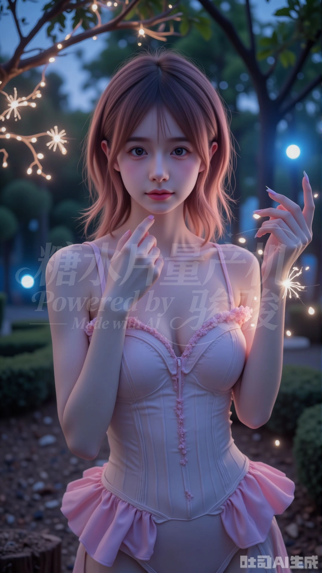 把秋夜的绚烂与姐妹的默契，写成了都市丛林的时尚诗行