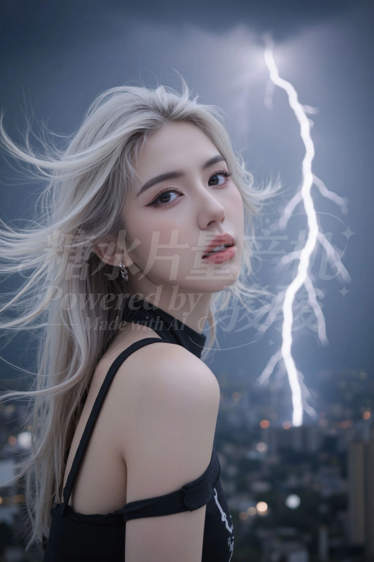 在闪电与风的狂舞中