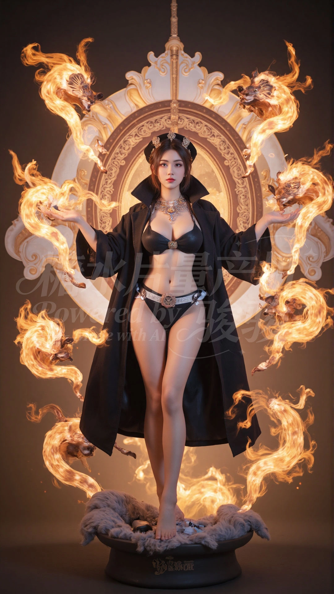 把高空的奢享与少女的随性，酿成了云端的优雅诗章