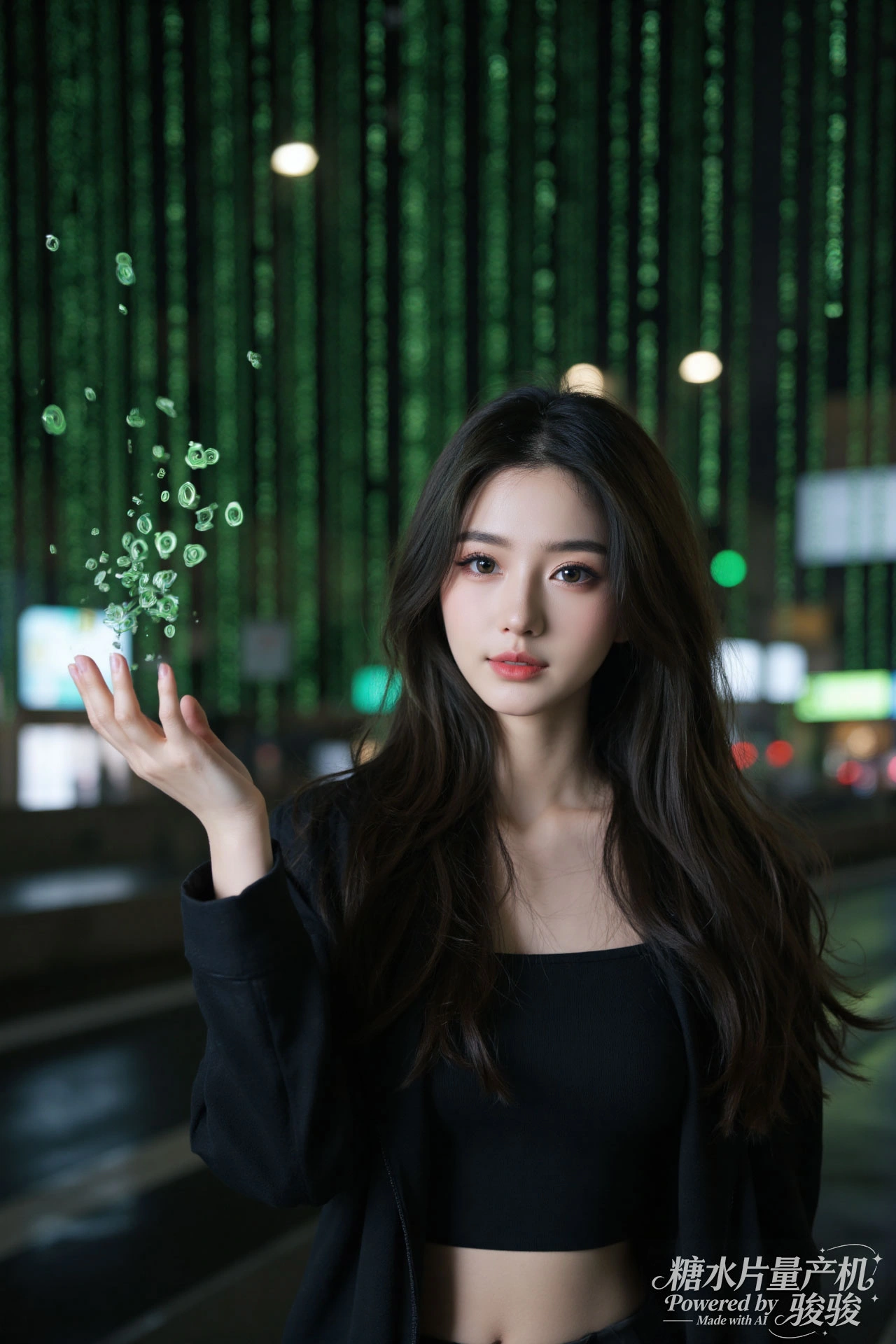 红莲池畔，指尖栖蝶