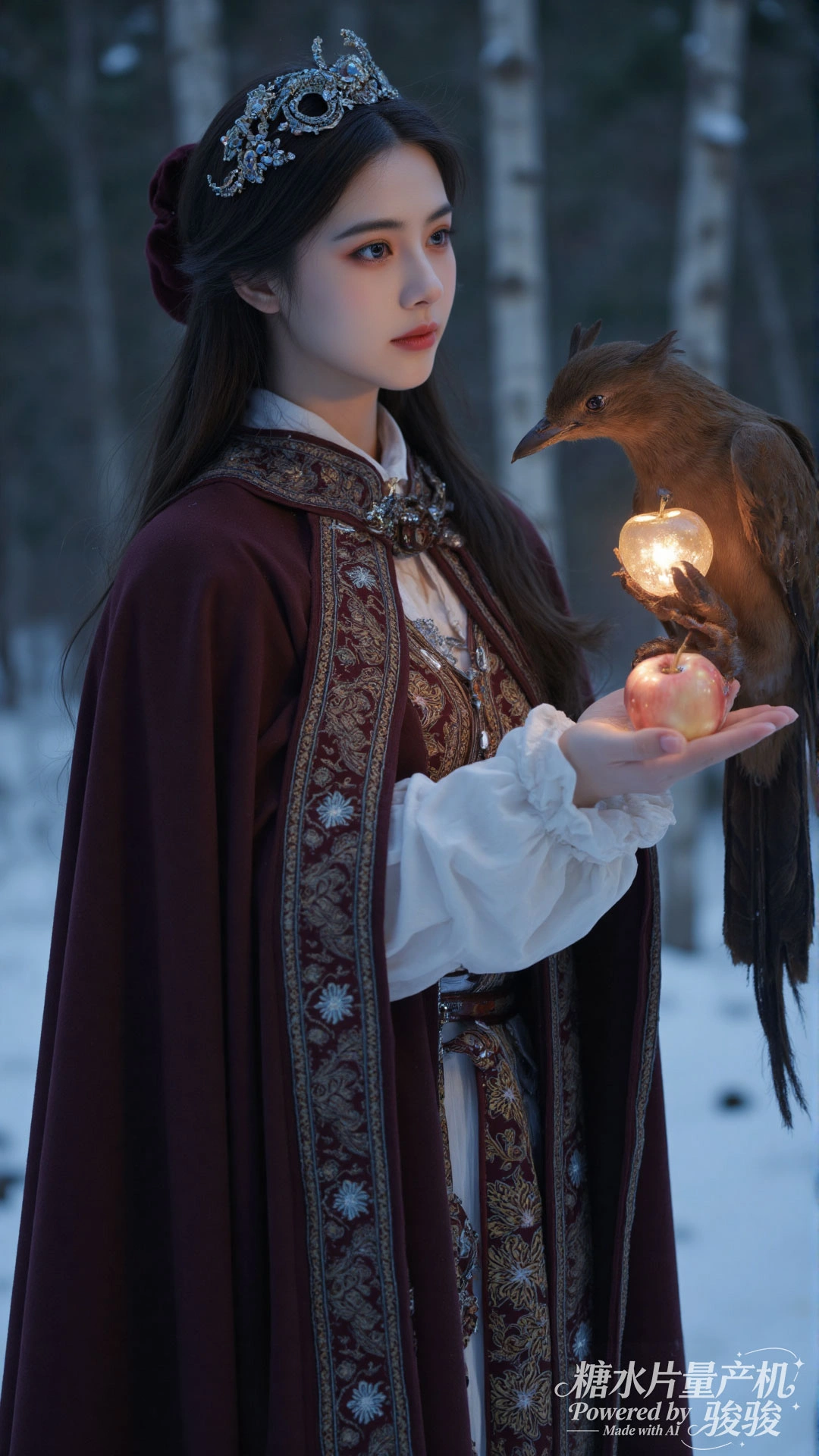 红莲池畔，指尖栖蝶