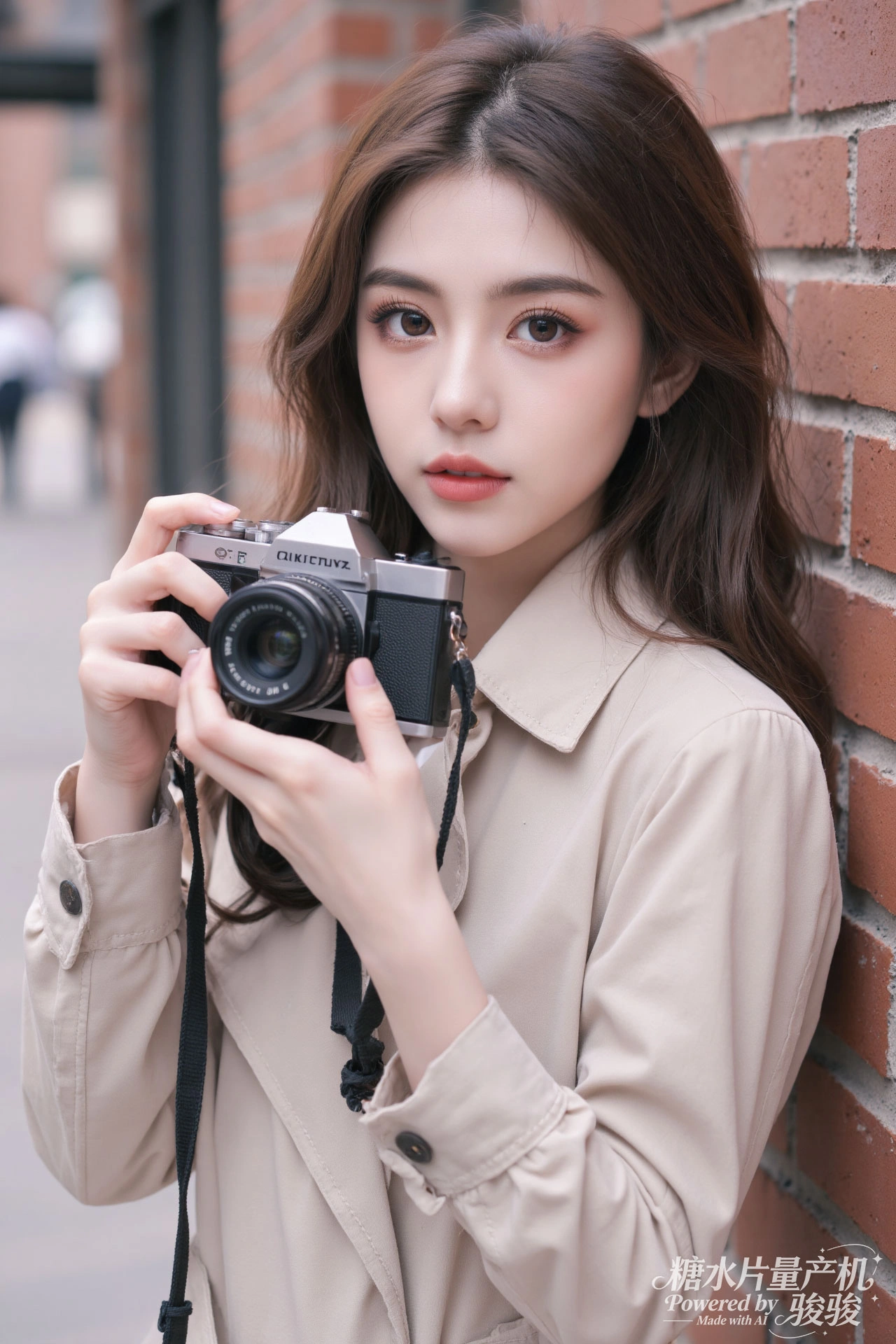 白裙幽婉，花簇清灵，萤光曳绿，夜园如梦