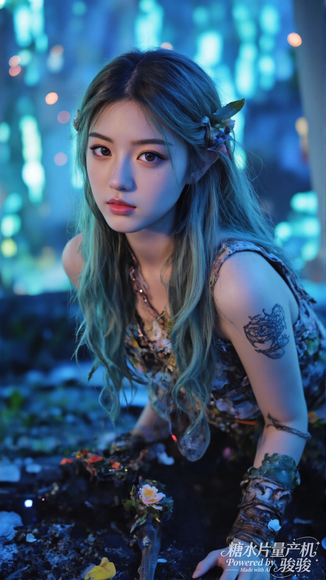 粉发娇俏，黑发白皙，星火璀璨，闺蜜情甜