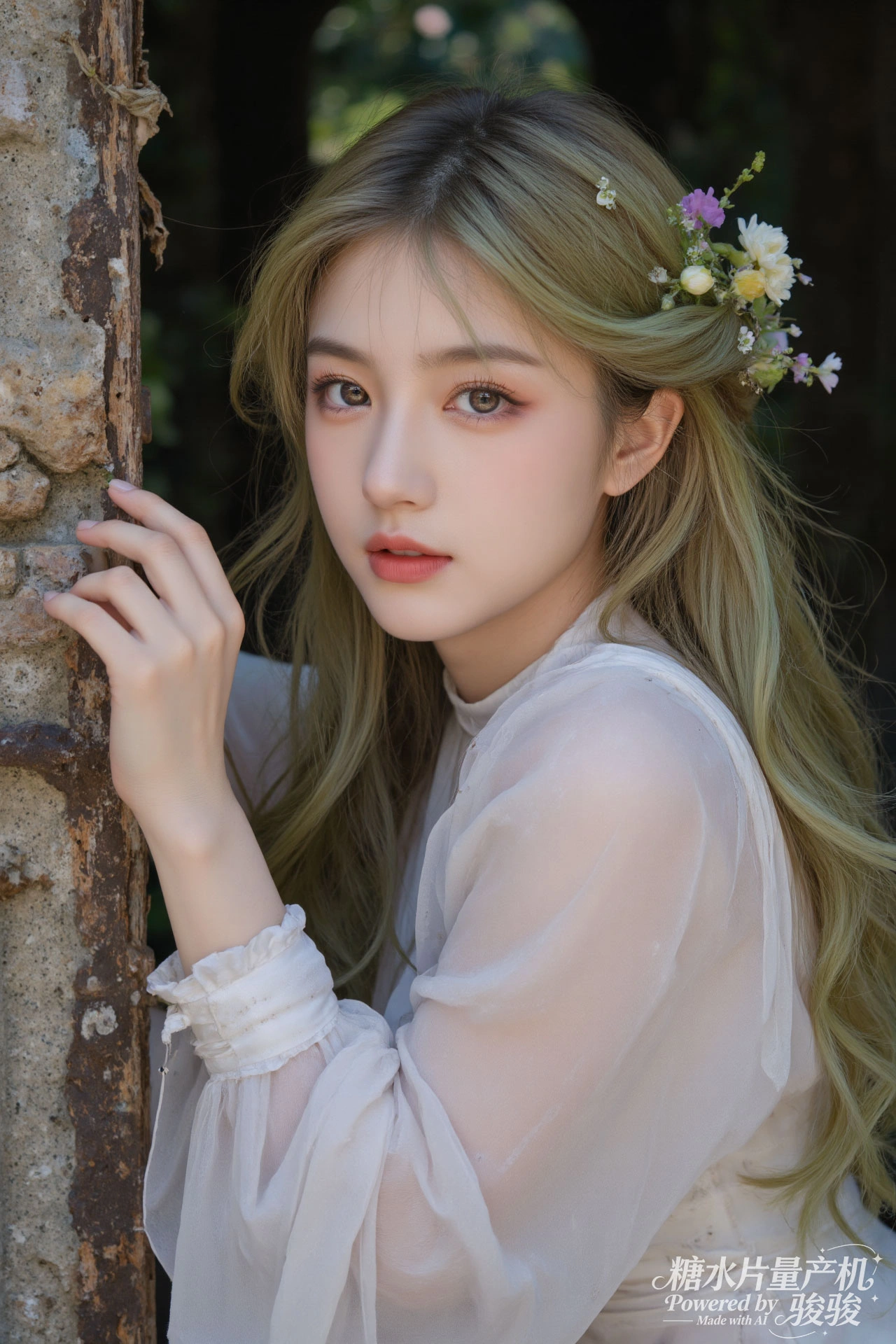 制服清新，教室静谧，马尾灵动，少女纯挚