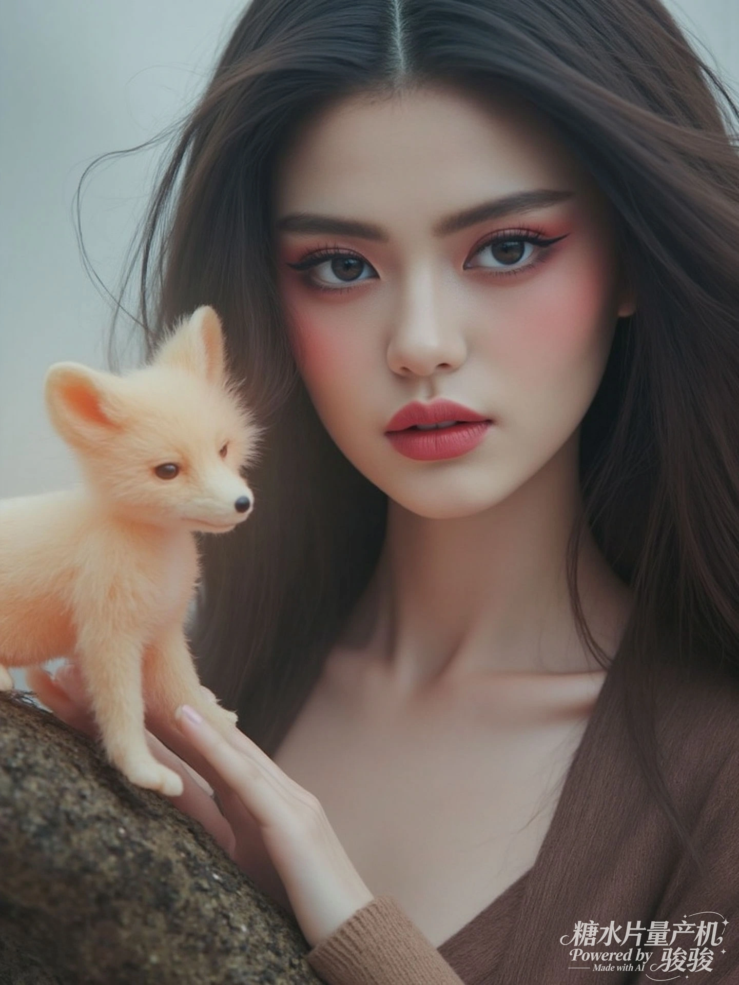 暖衫温柔，篝火暖融，海滩静谧，夜色悠然