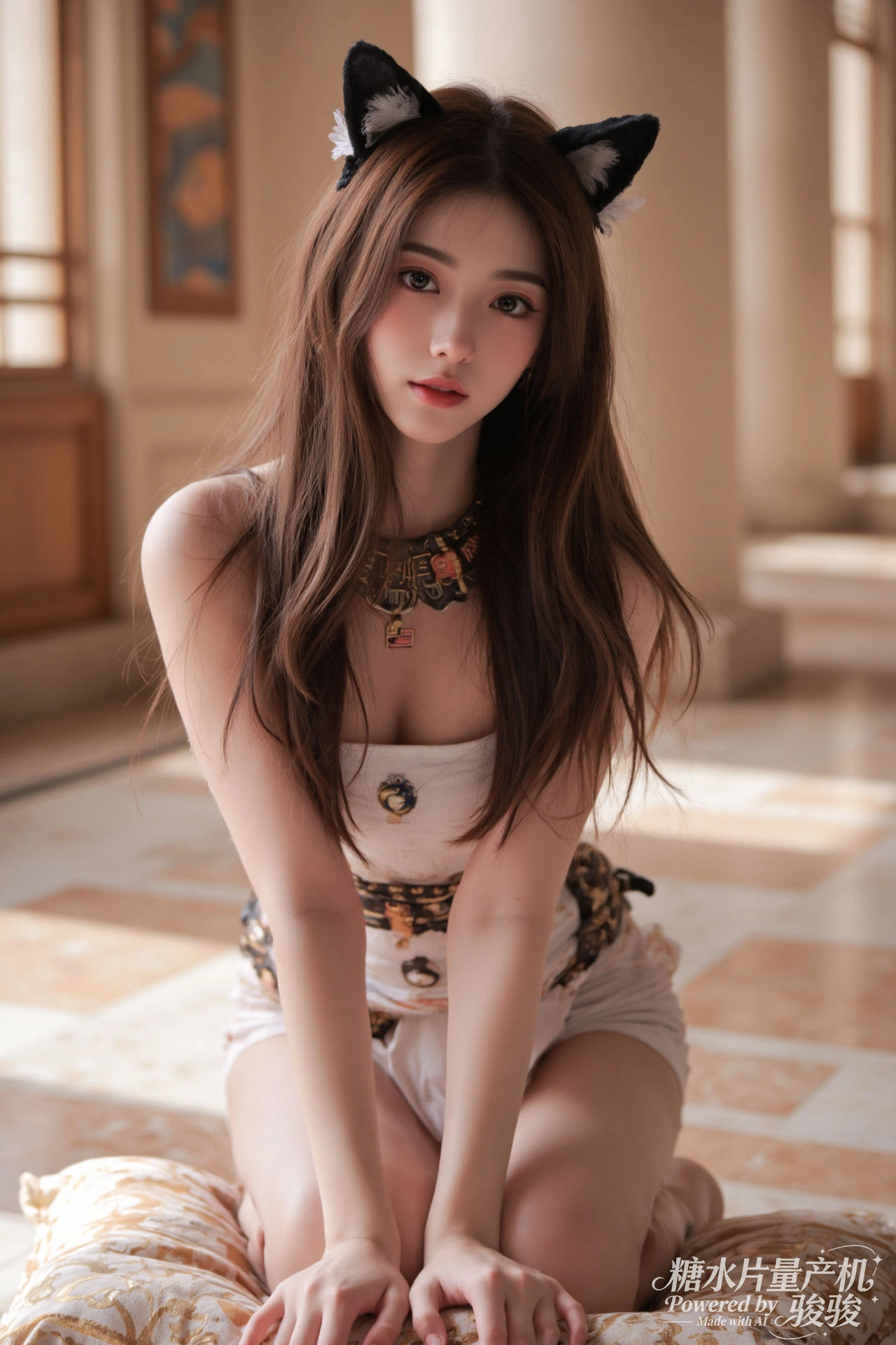 黑衫冷艳，职场干练，红唇夺目，御姐气场