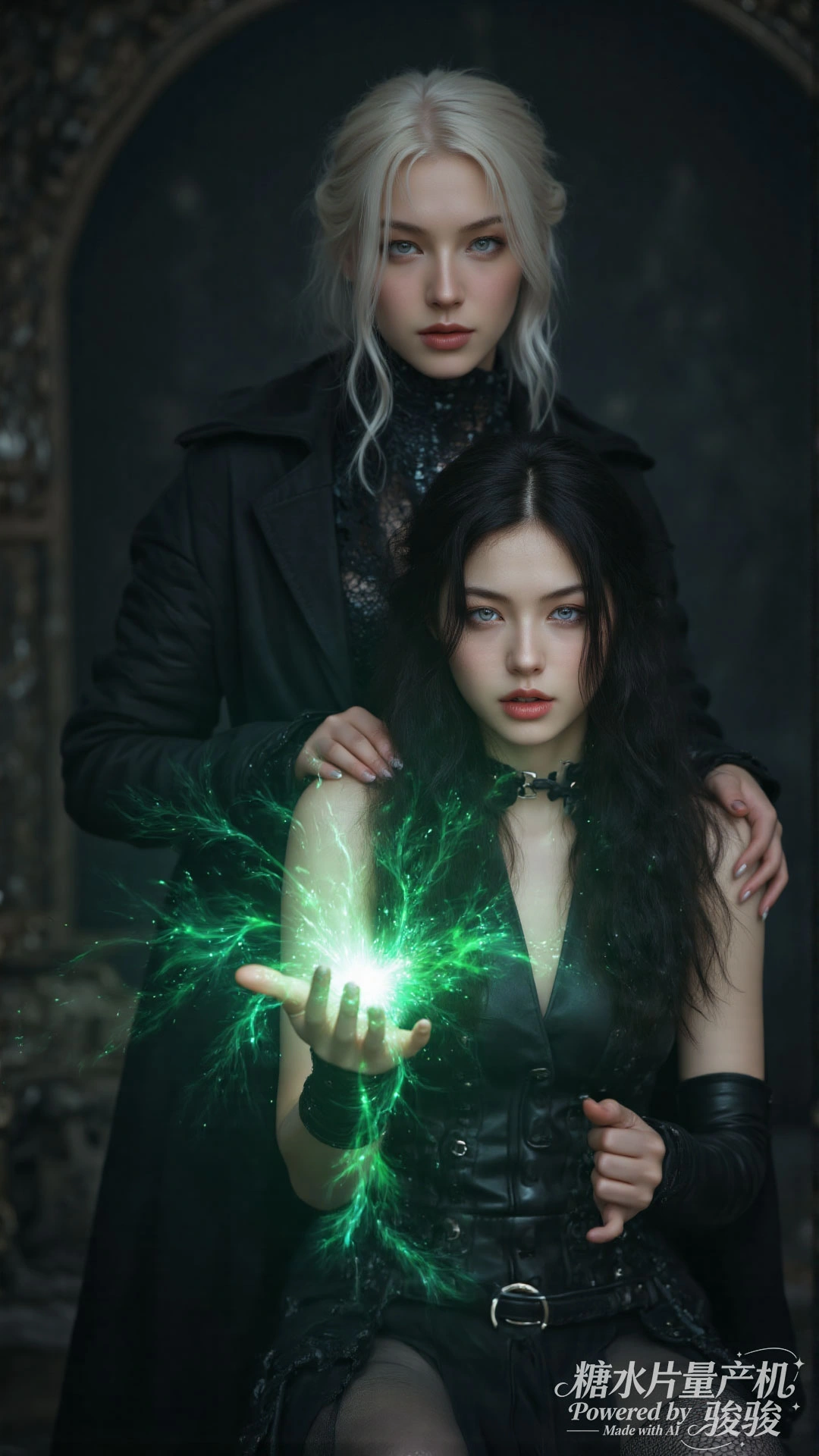 绿焰诡秘，黑装哥特，双巫同框，魔幻魅惑