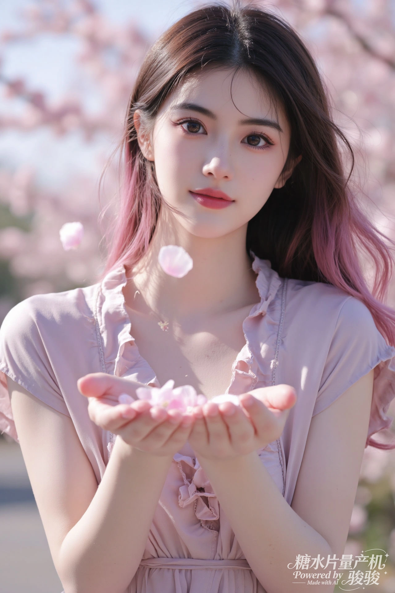 夜巷迷幻，霓虹魅惑，黑衫性感，都市冷艳