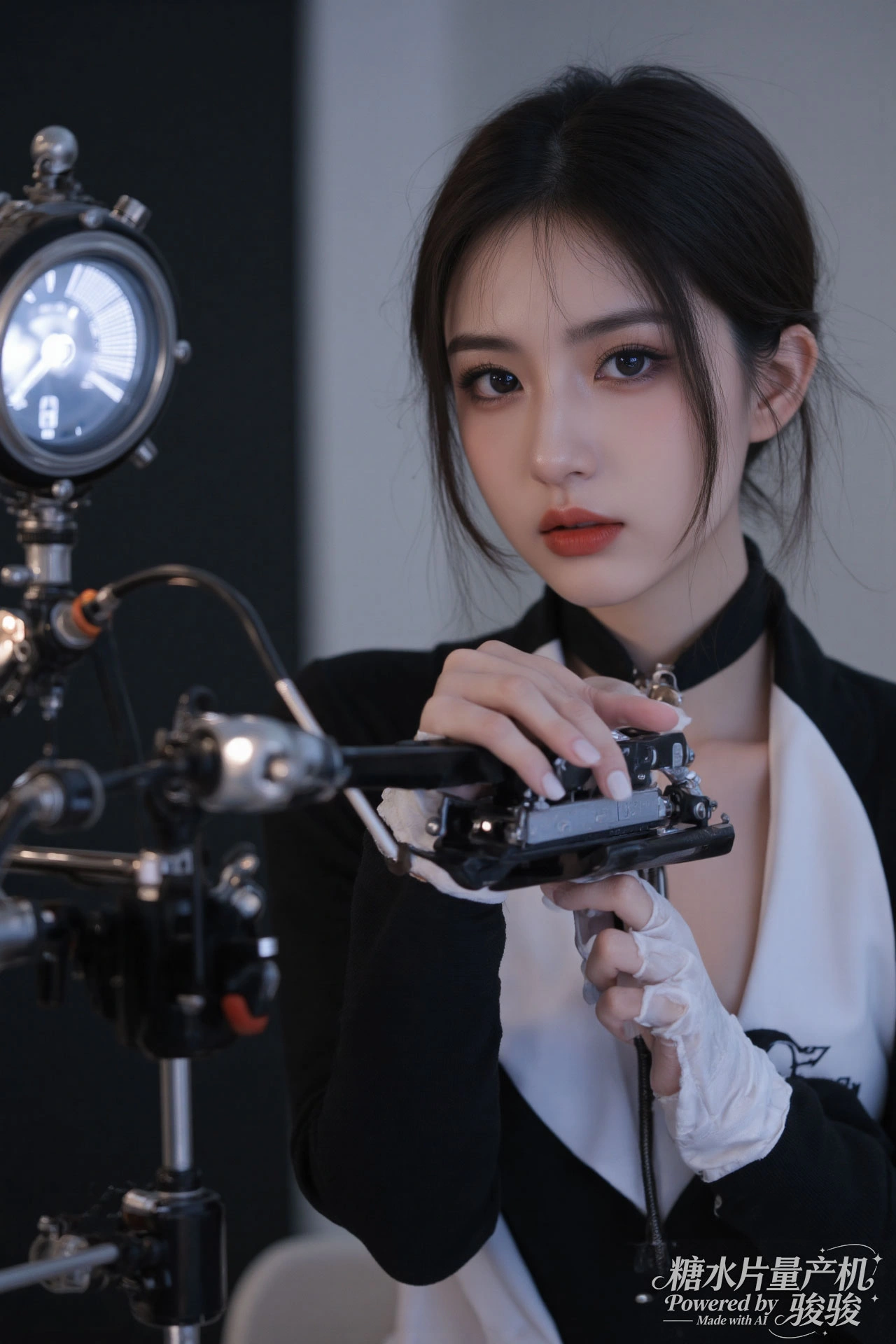 白裙空灵，花灯璀璨，花田幽蓝，仙女迷情