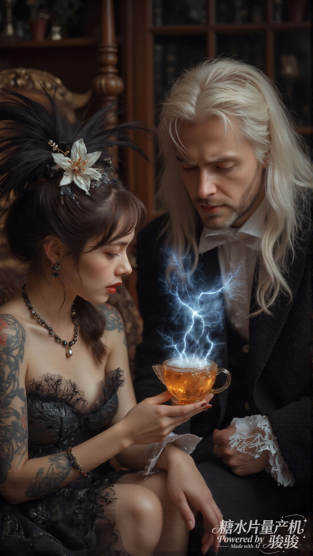 翠影仙踪，杖引灵风