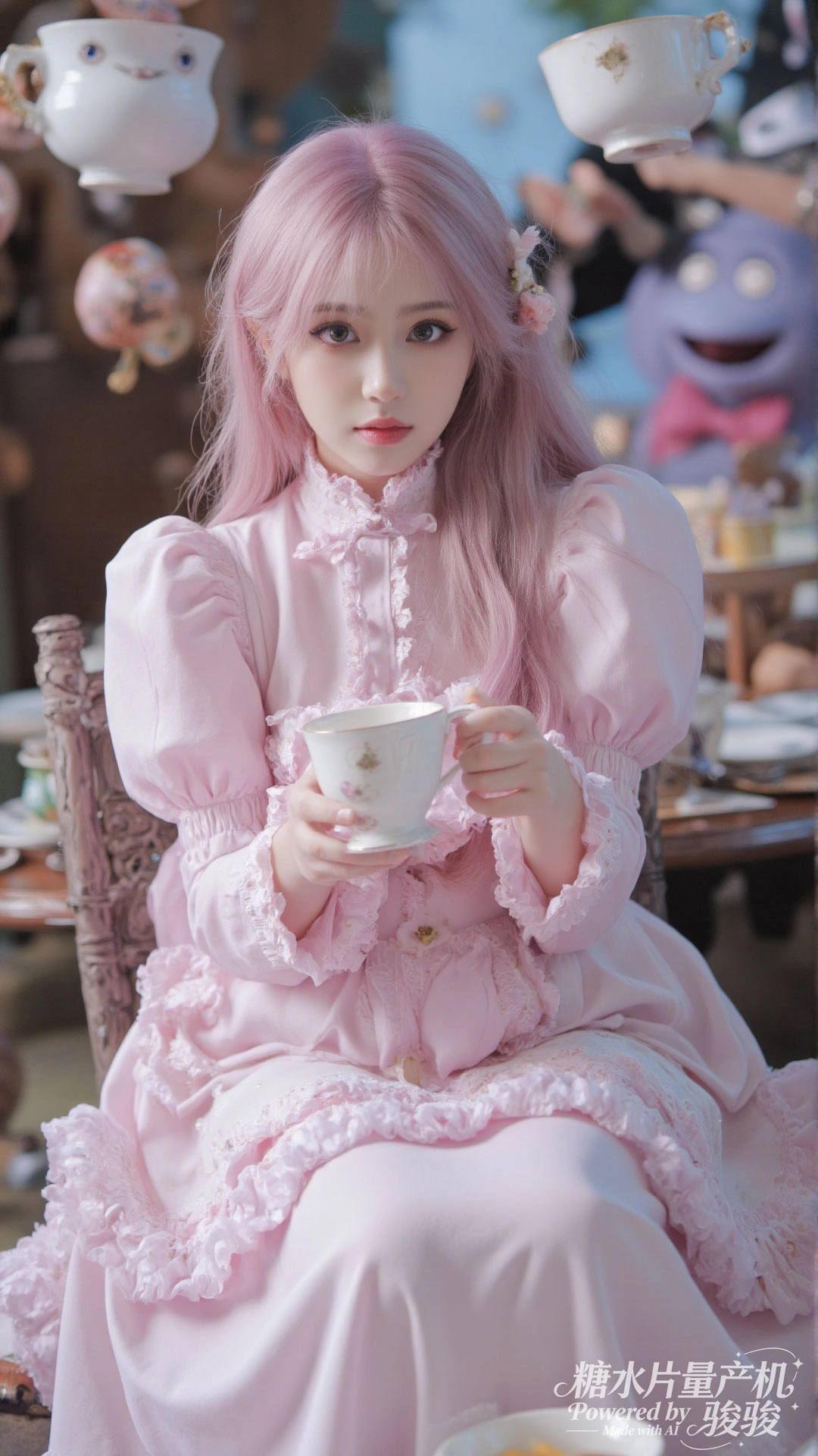 翠影仙踪，杖引灵风