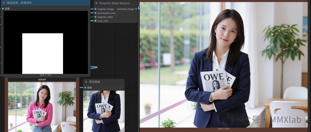 高清4K局部重绘，电商ComfyUI工作流