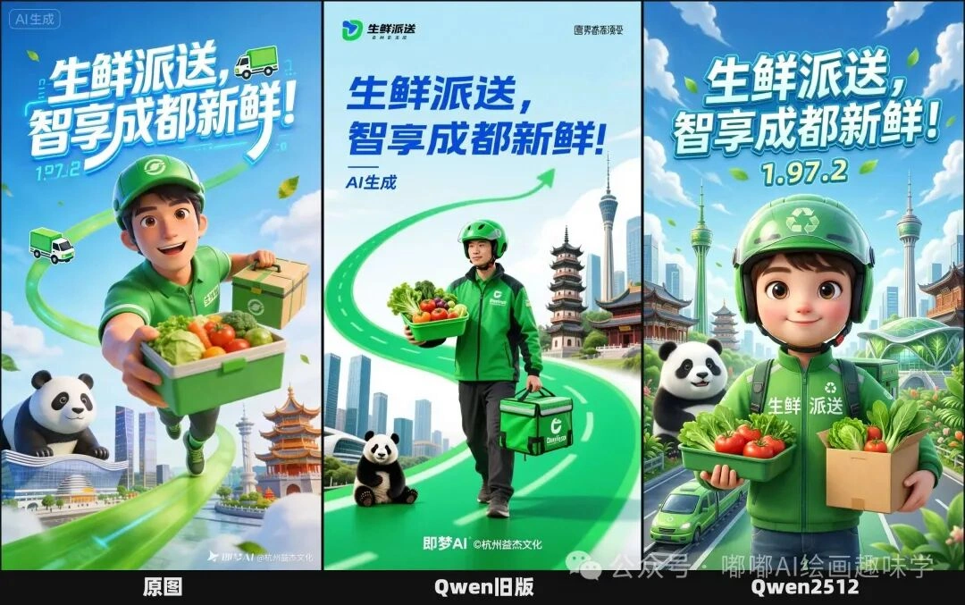 甲方看了都说好！Qwen 2512 海报洗图终极版：排版不乱、文字不崩、画质起飞