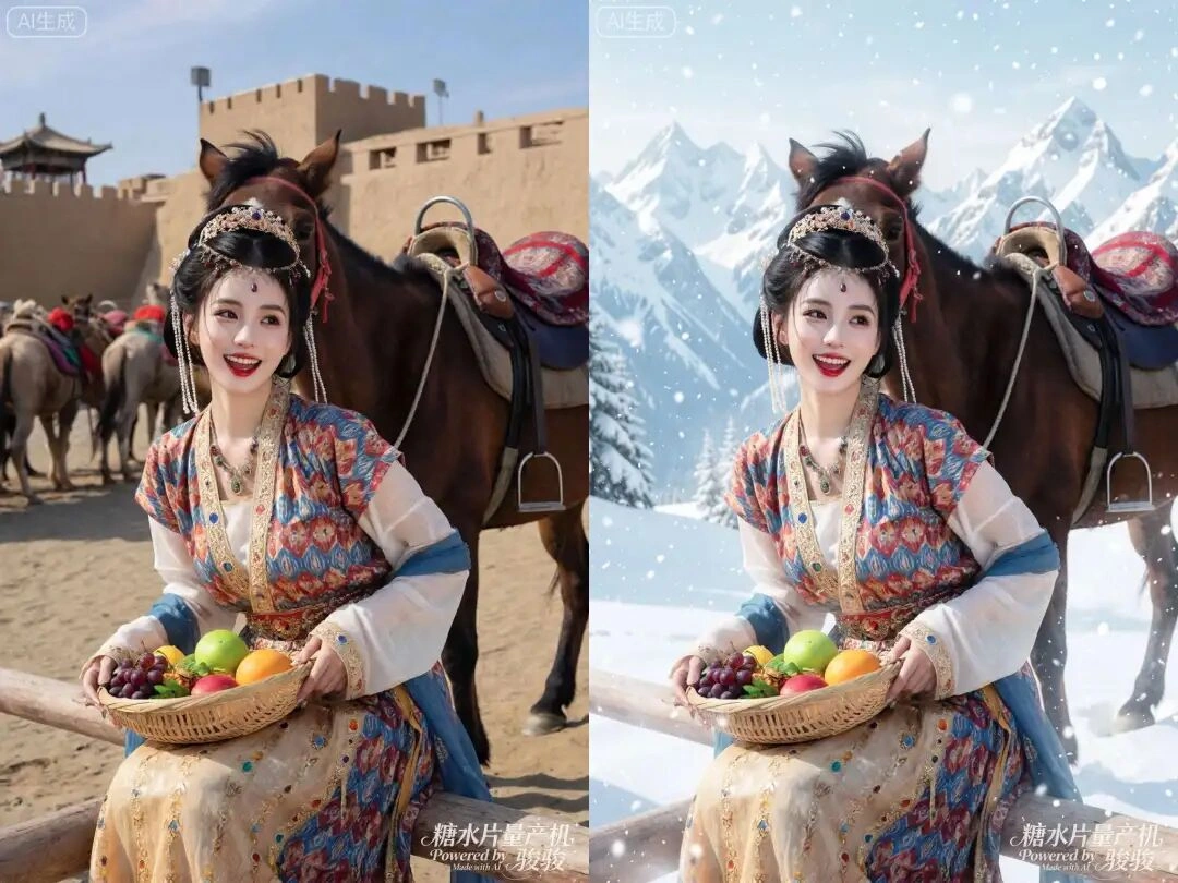 电商做图神器！Flux2-Klein 零偏移换背景工作流，人像产品通吃