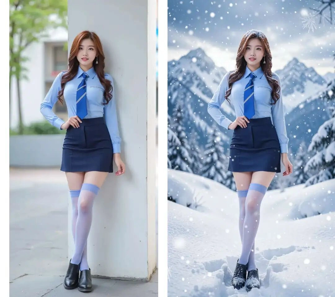 电商做图神器！Flux2-Klein 零偏移换背景工作流，人像产品通吃