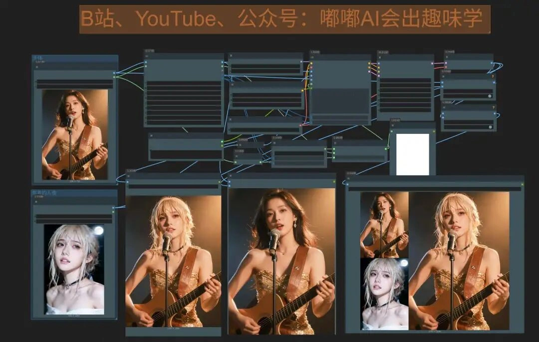 AI 换脸新方案！Flux2-Klein 零违和感换头工作流，光影自动修复