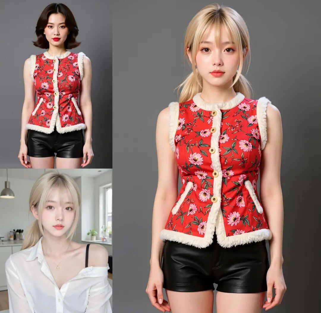 AI 换脸新方案！Flux2-Klein 零违和感换头工作流，光影自动修复