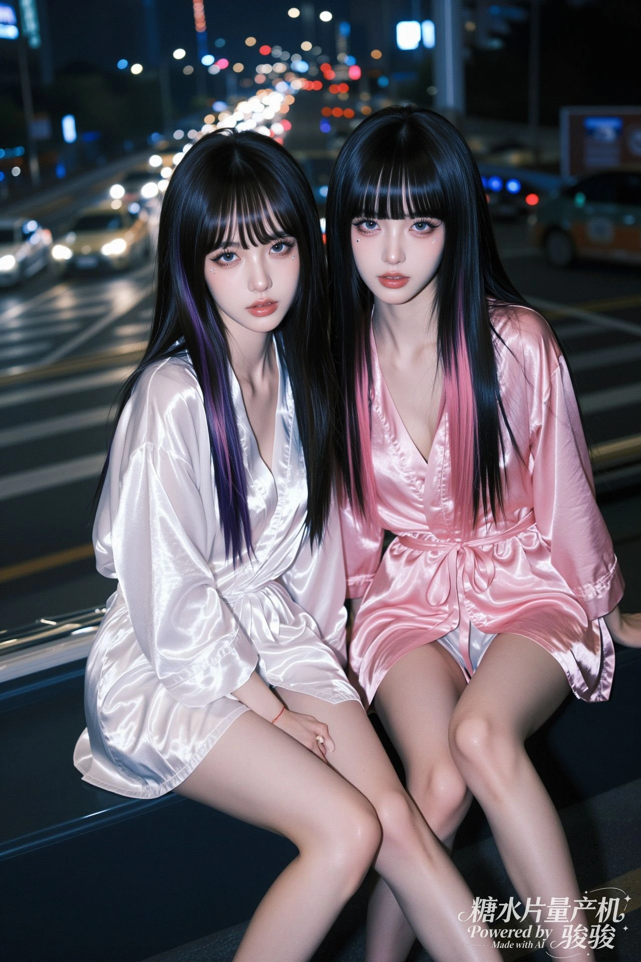 你也睡不着出来遛弯吗