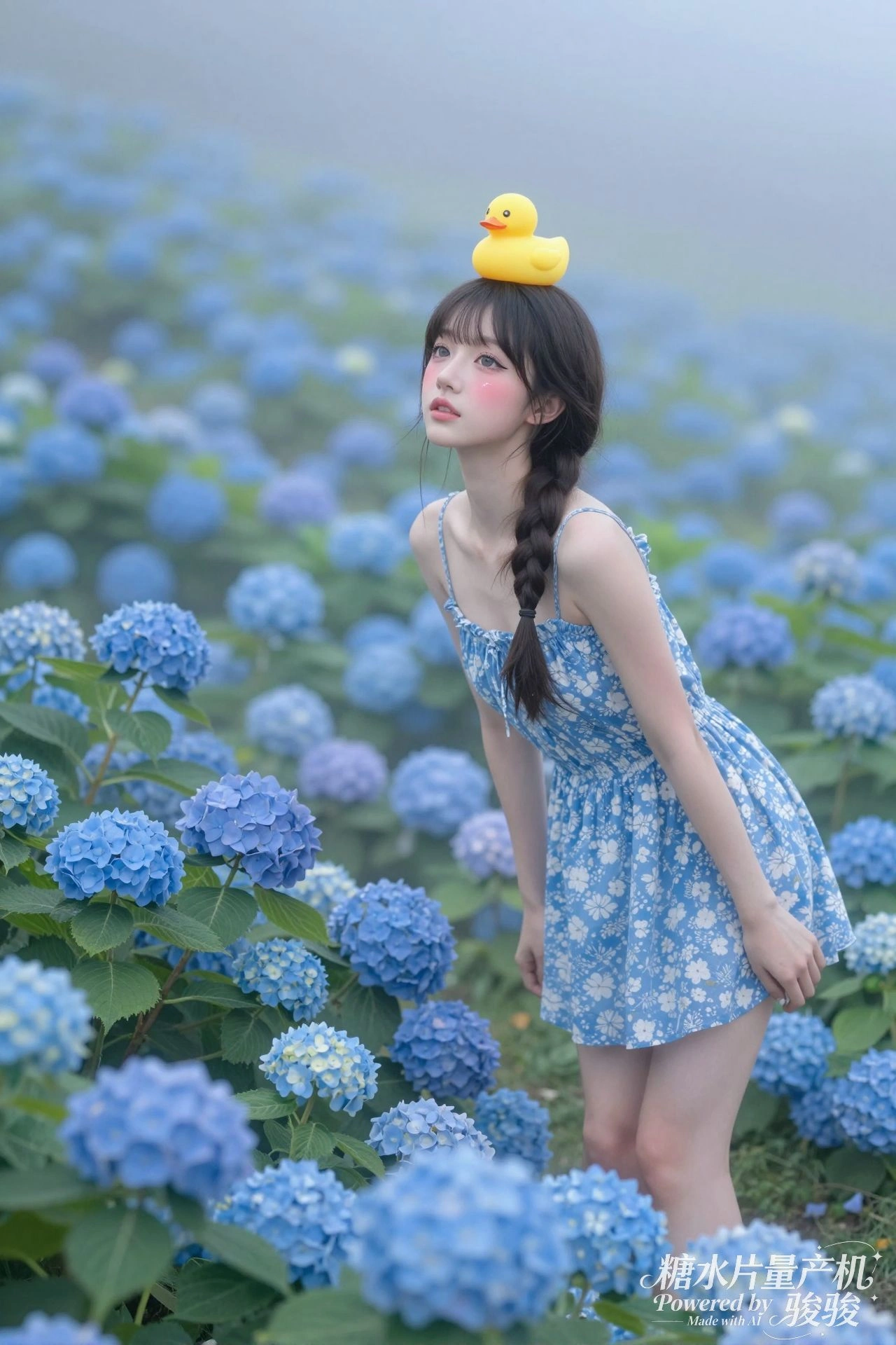 你也睡不着出来遛弯吗