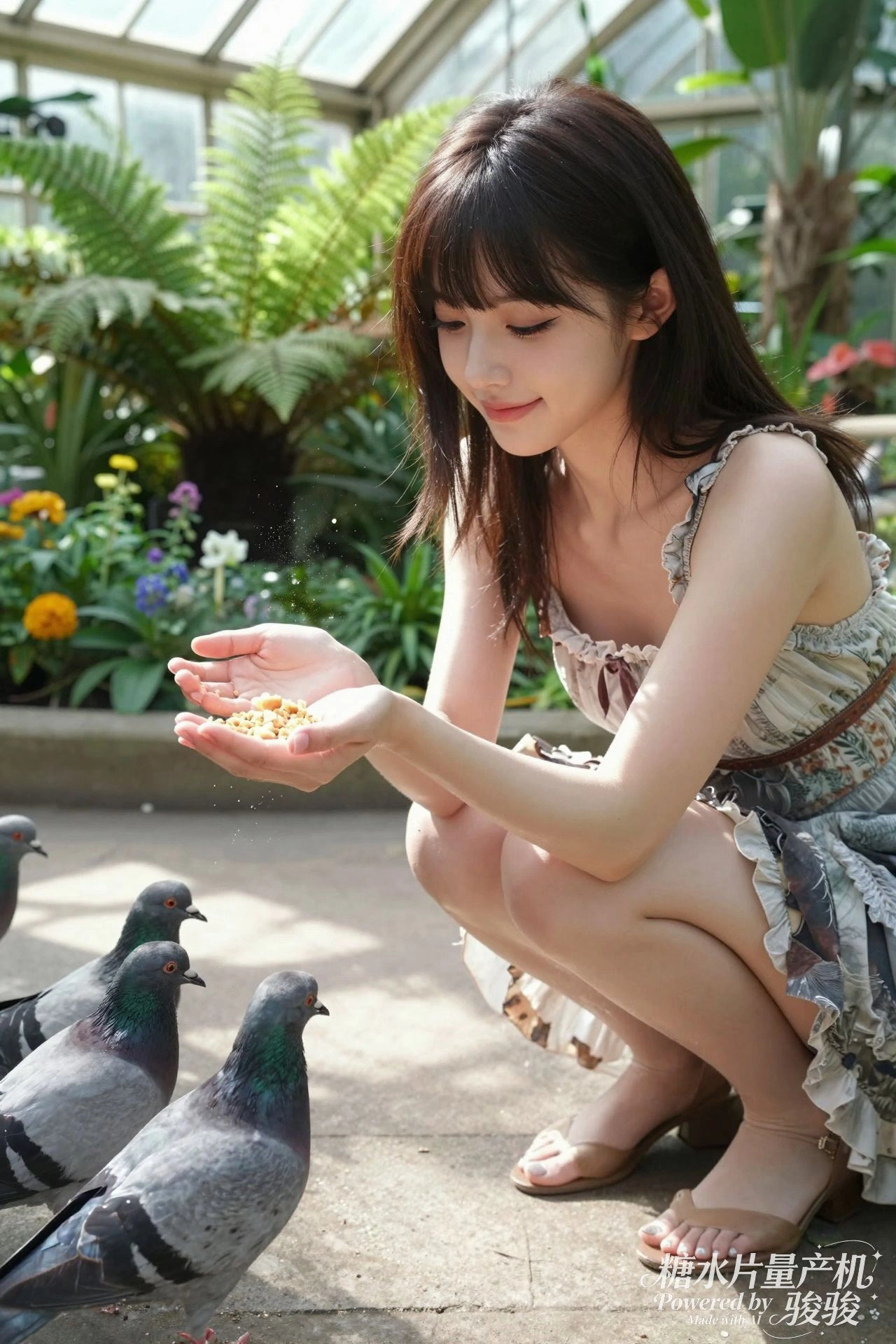 如果可以，我想把阳光藏进你掌心。