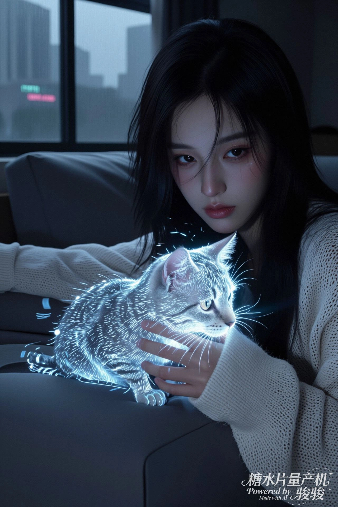 若有所失的傍晚，影子拉得很长。