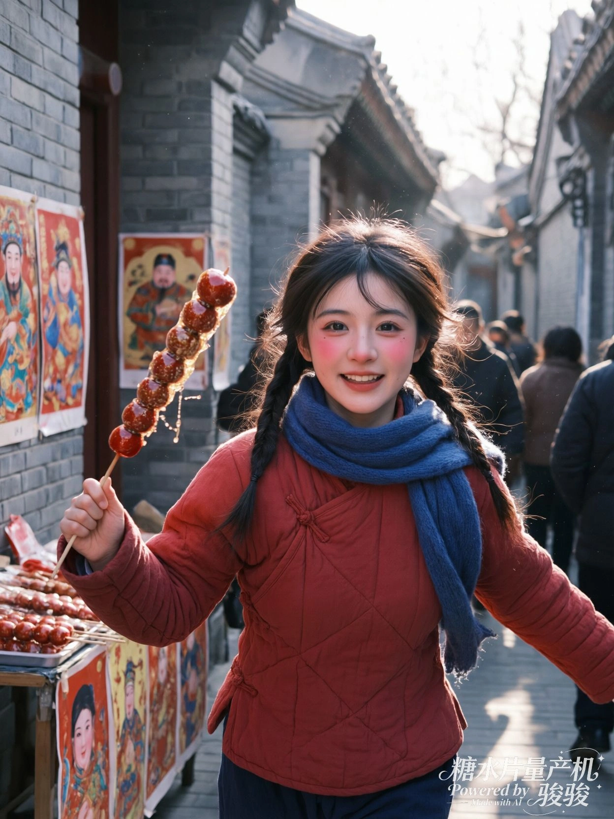 藏不住的心动，藏在眼波里。