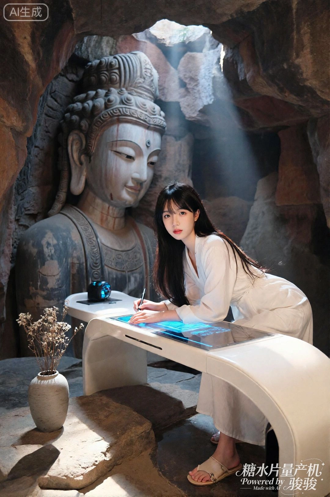 藏不住的心动，藏在眼波里。