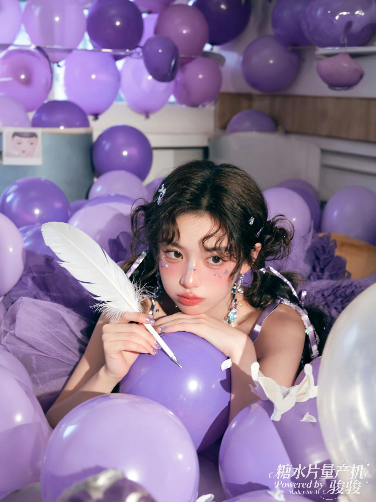 说不清道不明的烦恼，被风带走。