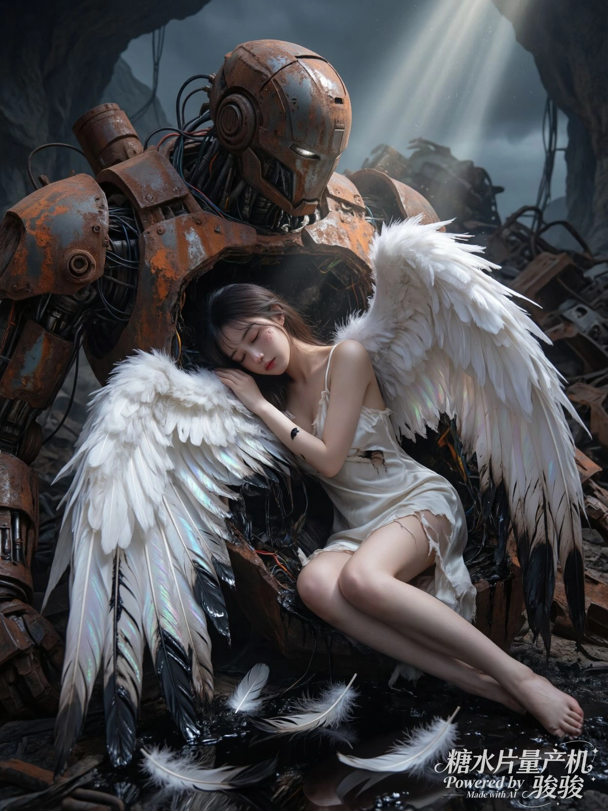 阳光穿过树叶，洒下斑驳的期待。