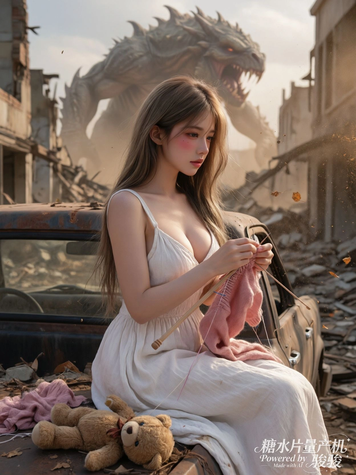 云朵在天空写诗，风是唯一的读者。