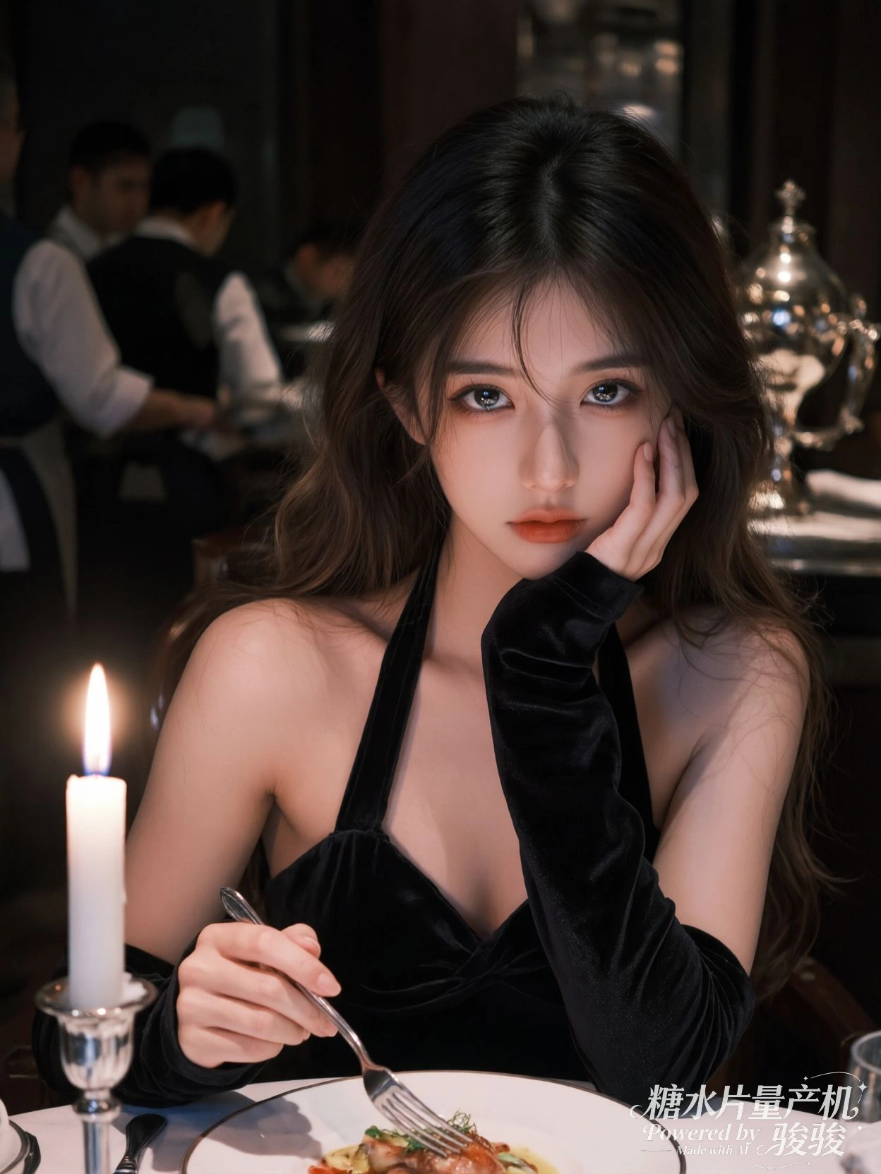 你听，雨在讲述一个关于等待的故事。