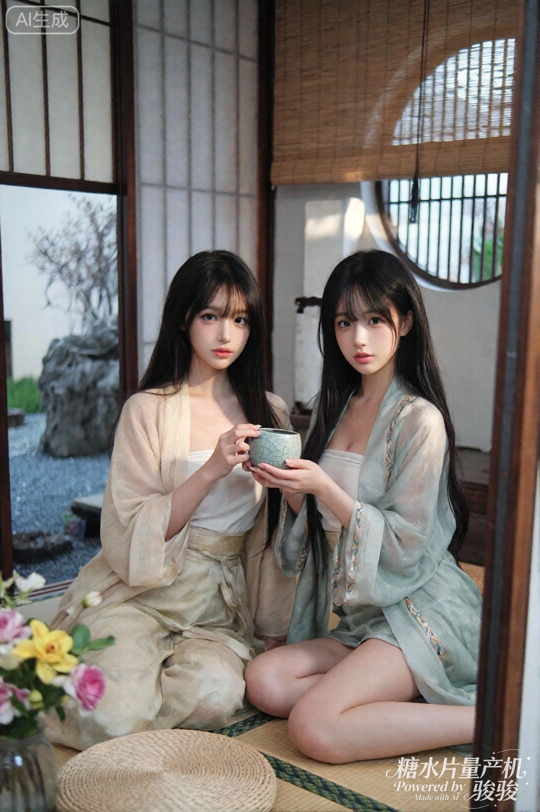 窗外的雨，是天空的低语。