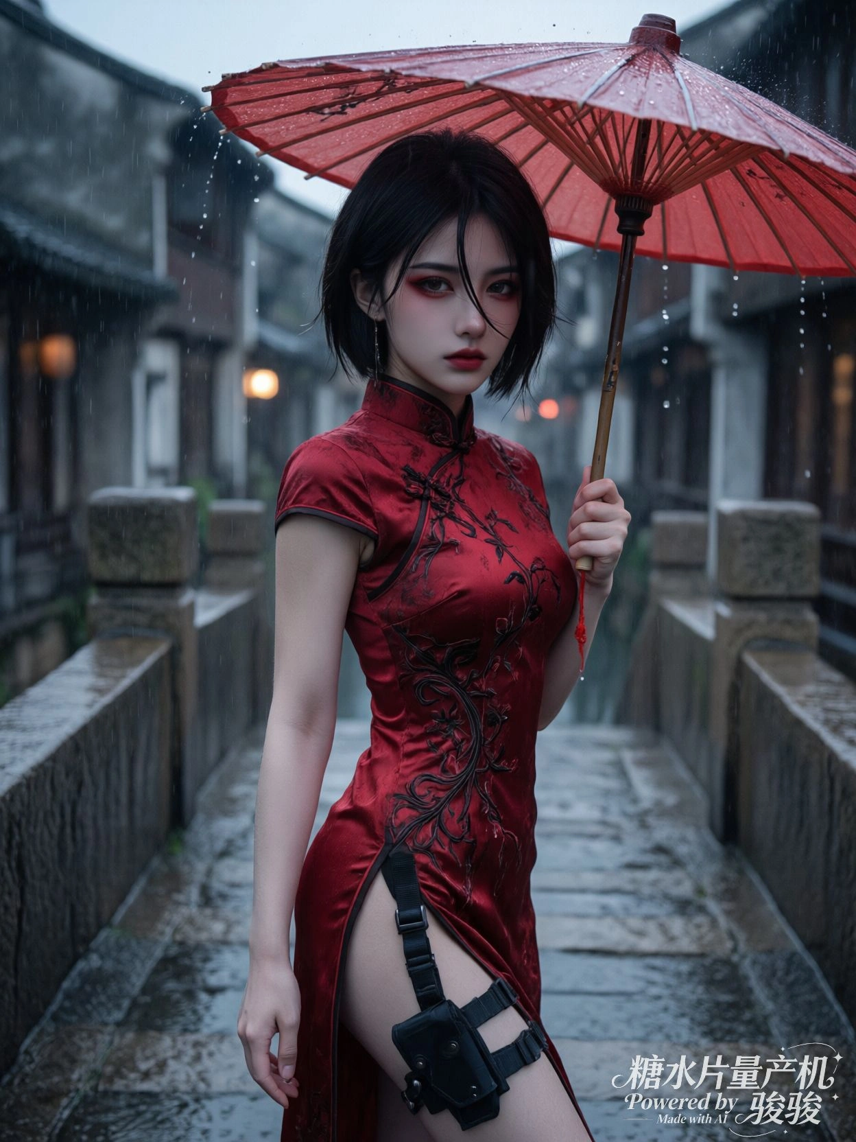 窗外的雨，是天空的低语。