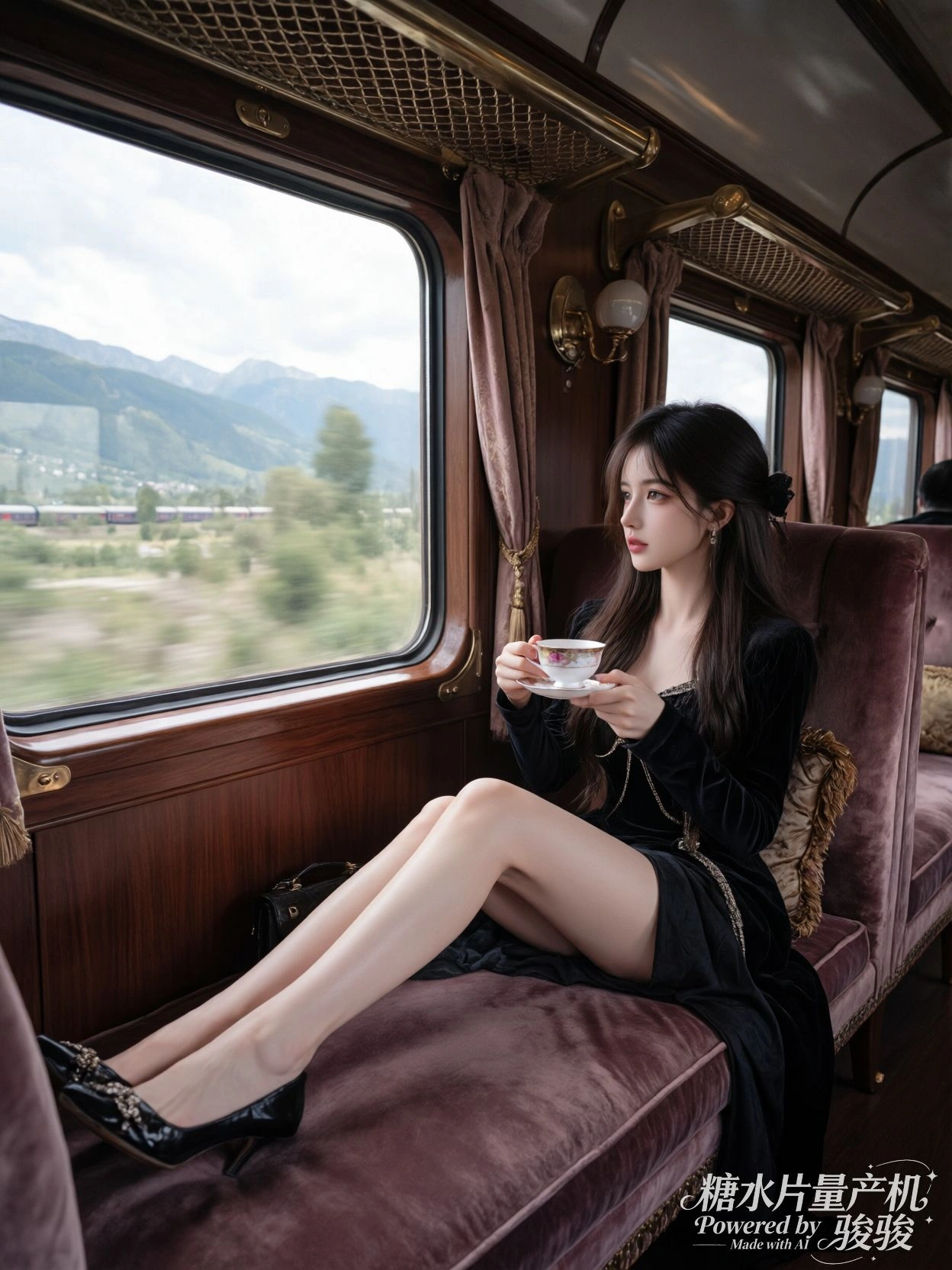 窗外的雨，是天空的低语。