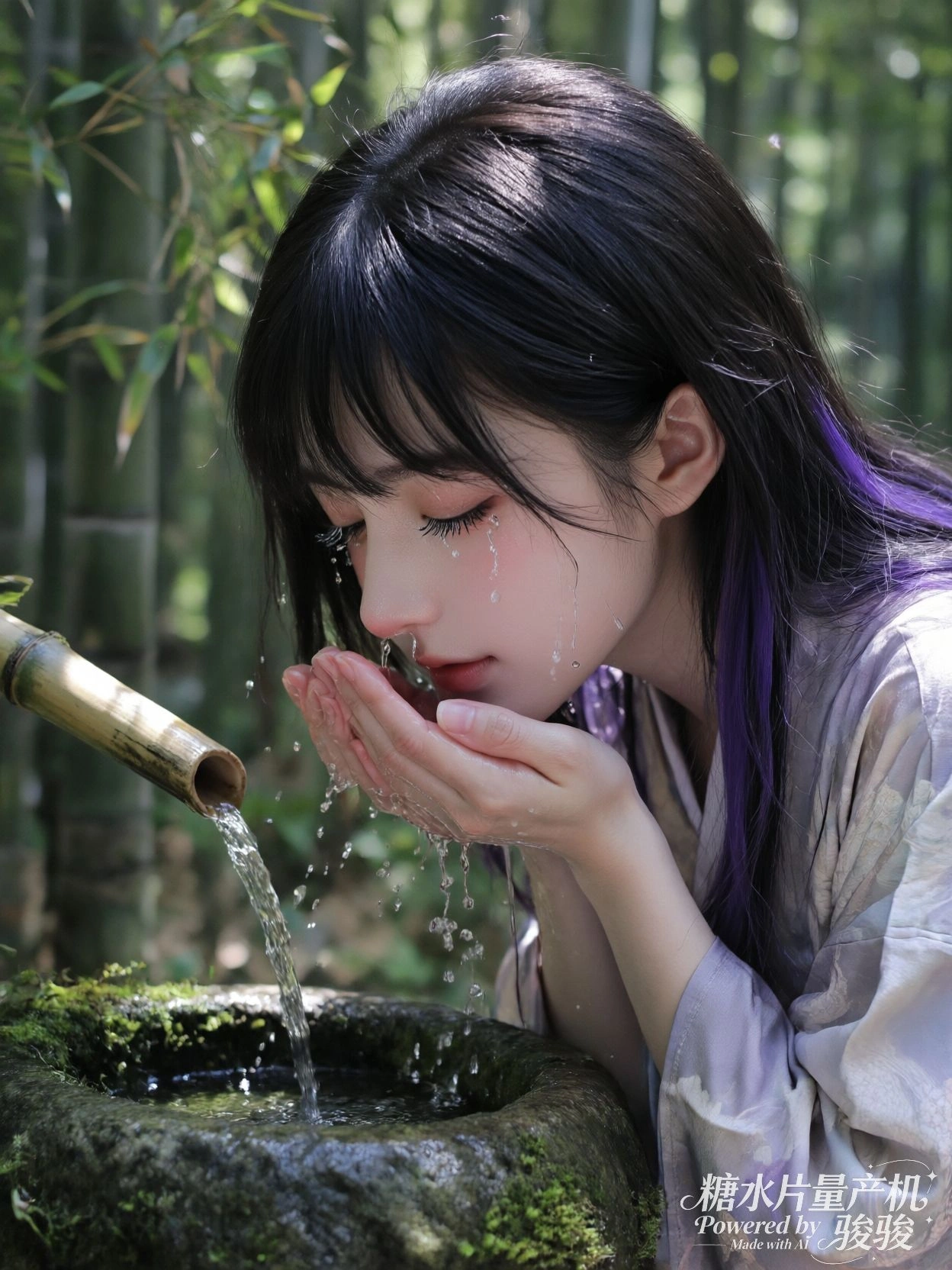 云层散开，阳光洒在未写完的信上。