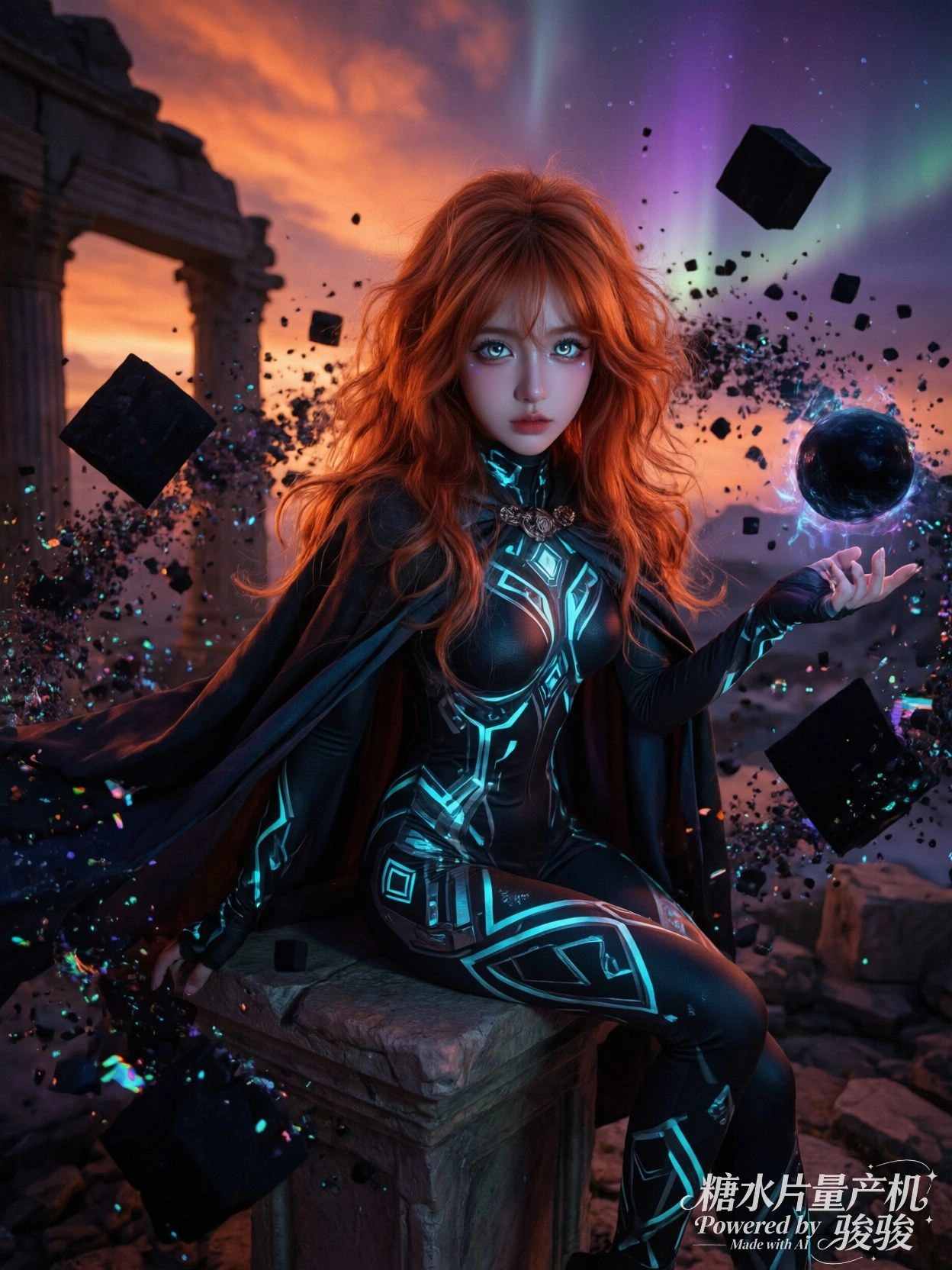 云层散开，阳光洒在未写完的信上。