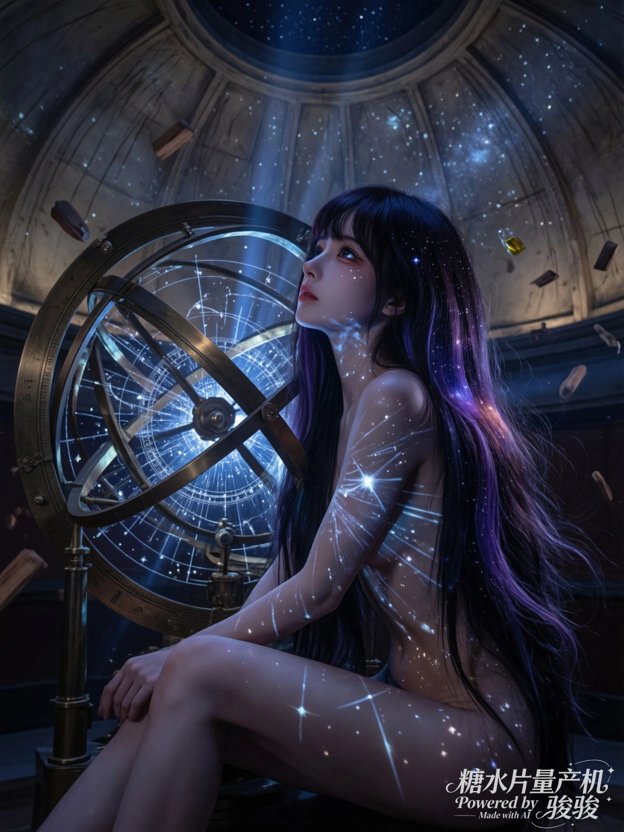 云层散开，阳光洒在未写完的信上。