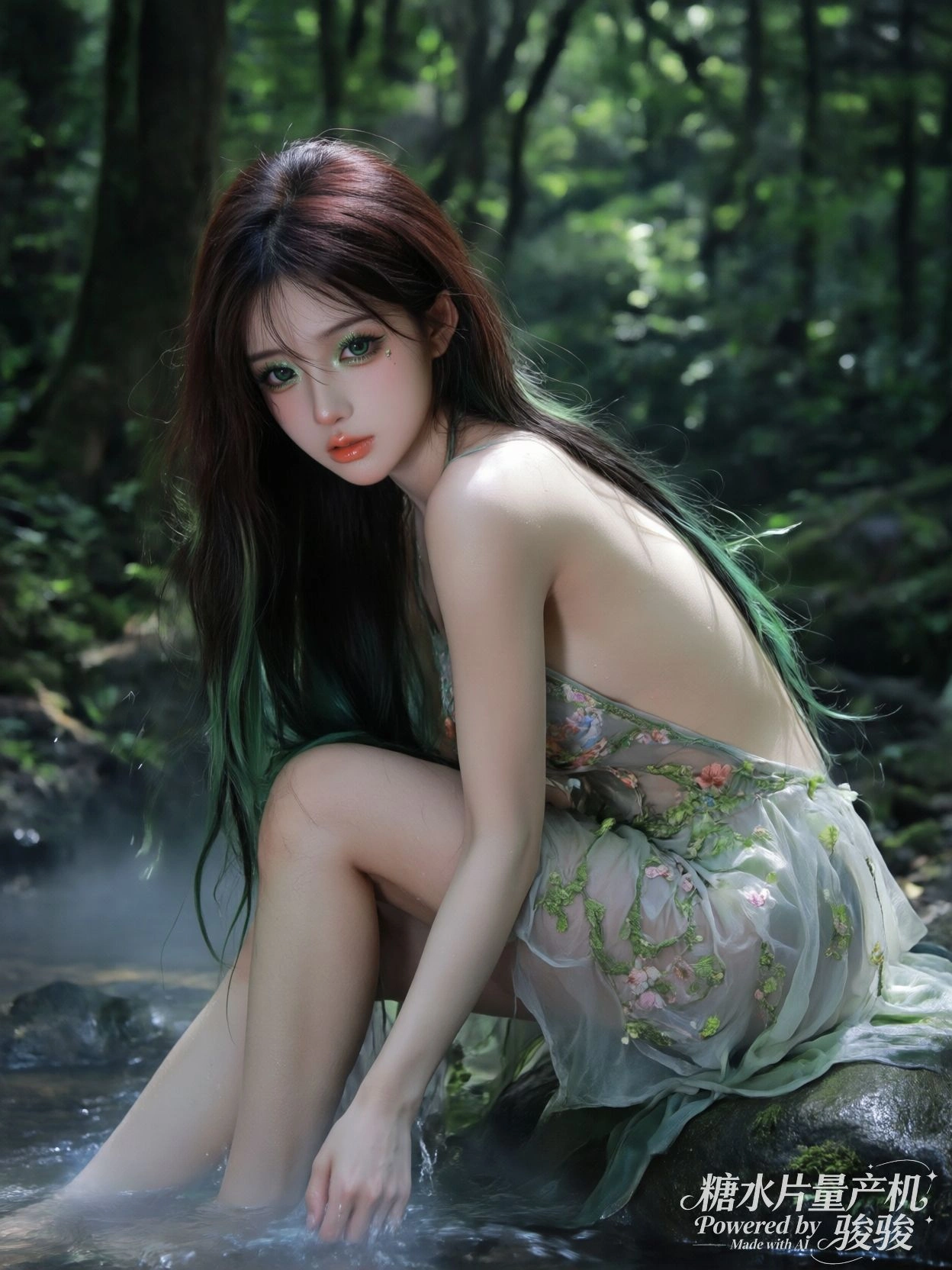 未说出口的喜欢，藏在雨滴里。