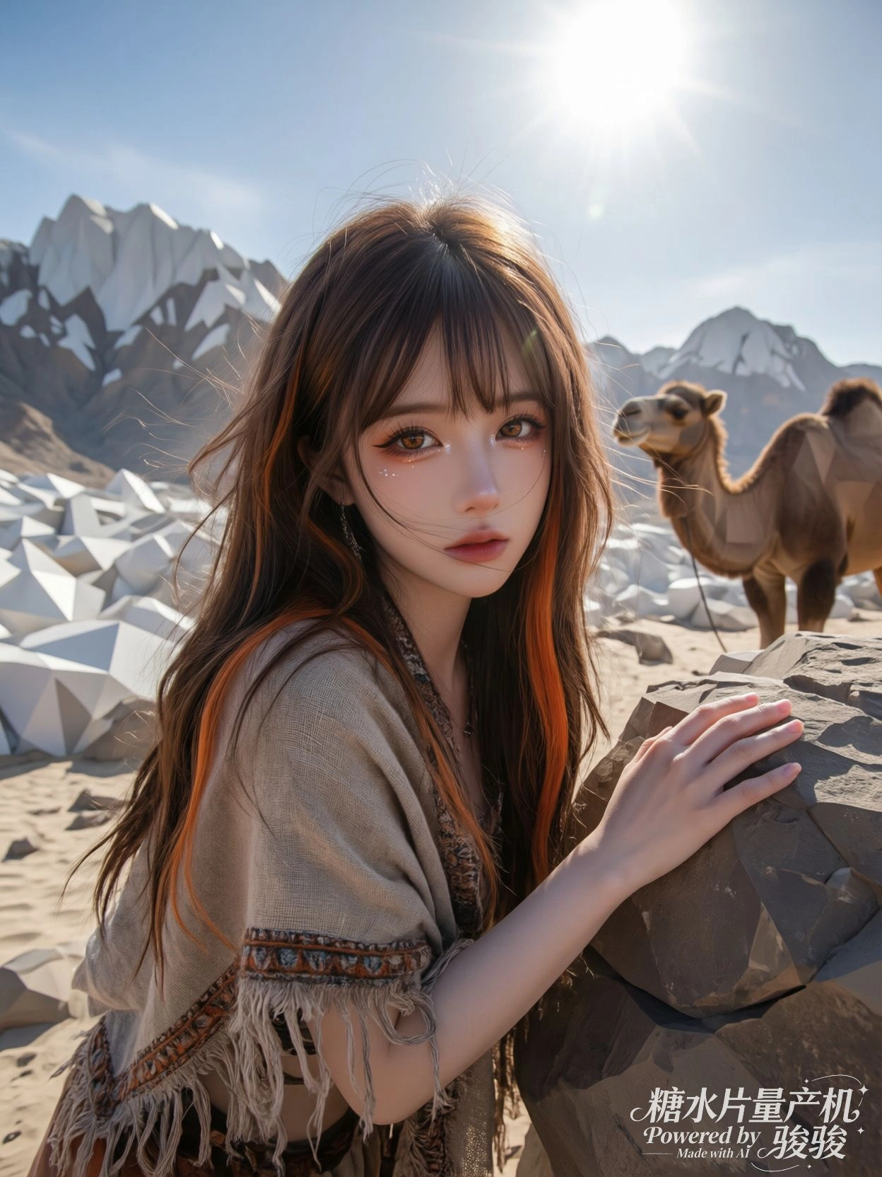 云层下的光，是温柔的邀请。