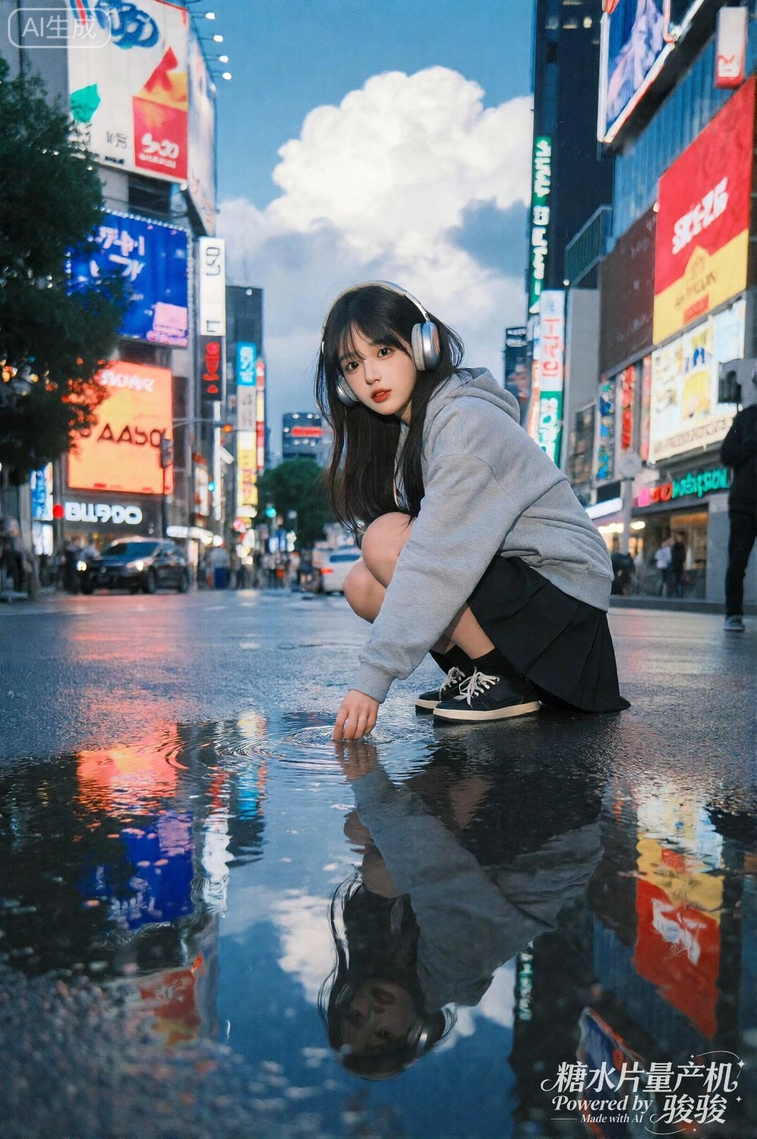 云层下的光，是温柔的邀请。