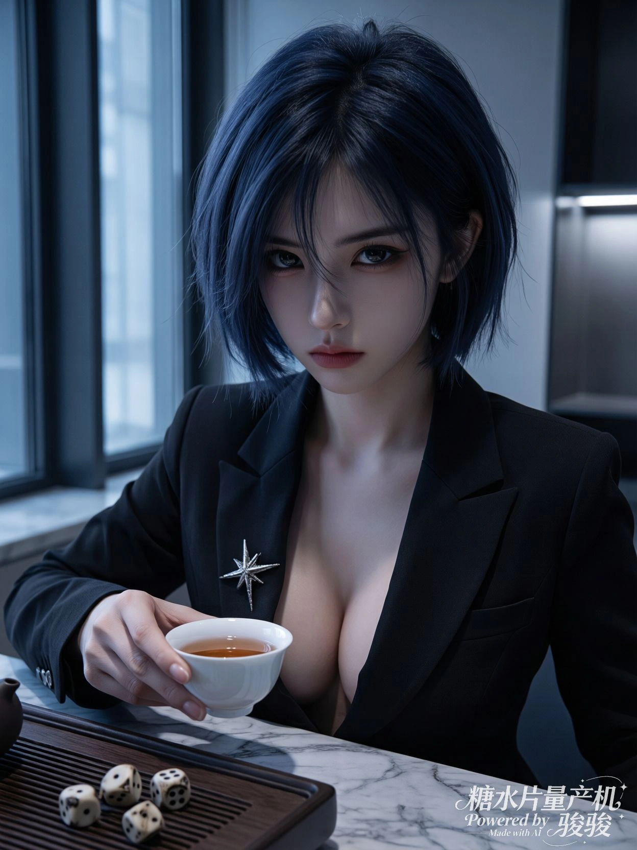 云朵在奔跑，像未说出口的期待。