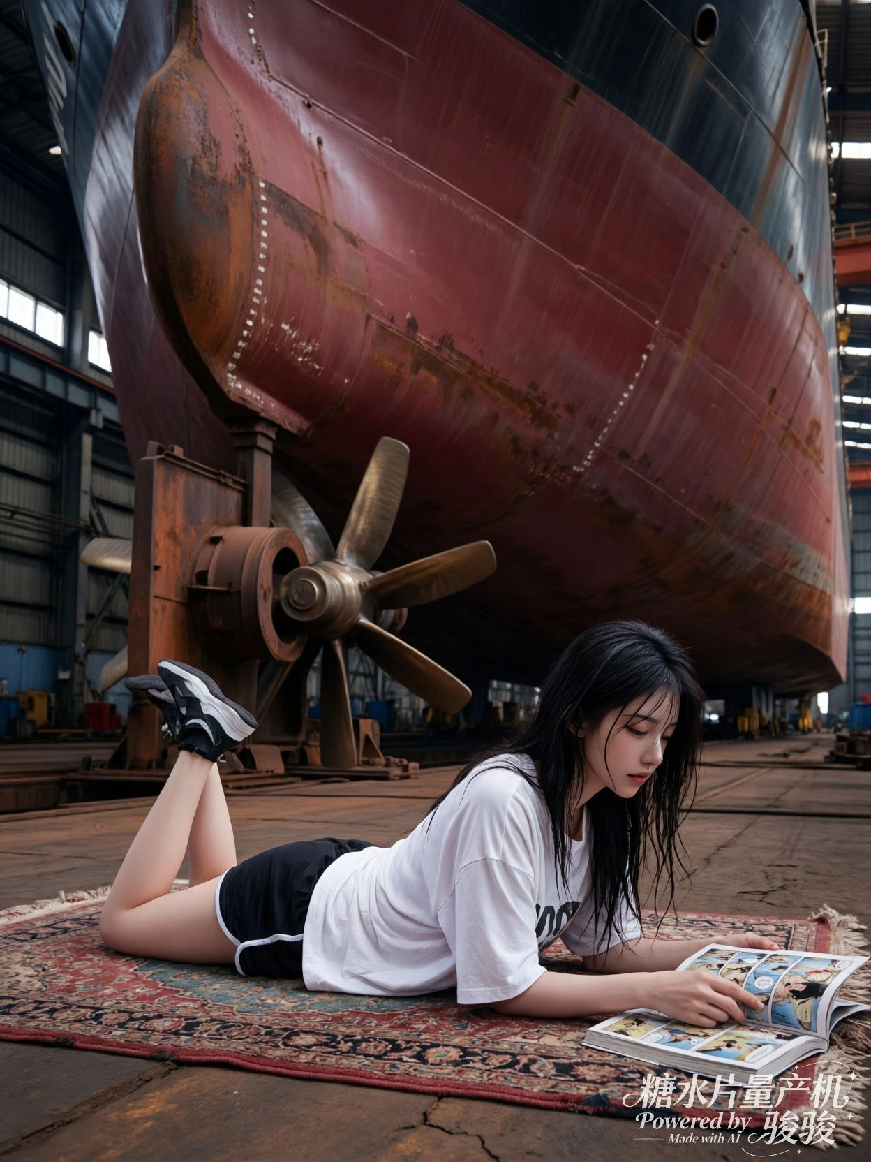 雨滴敲打，是心事的节奏。