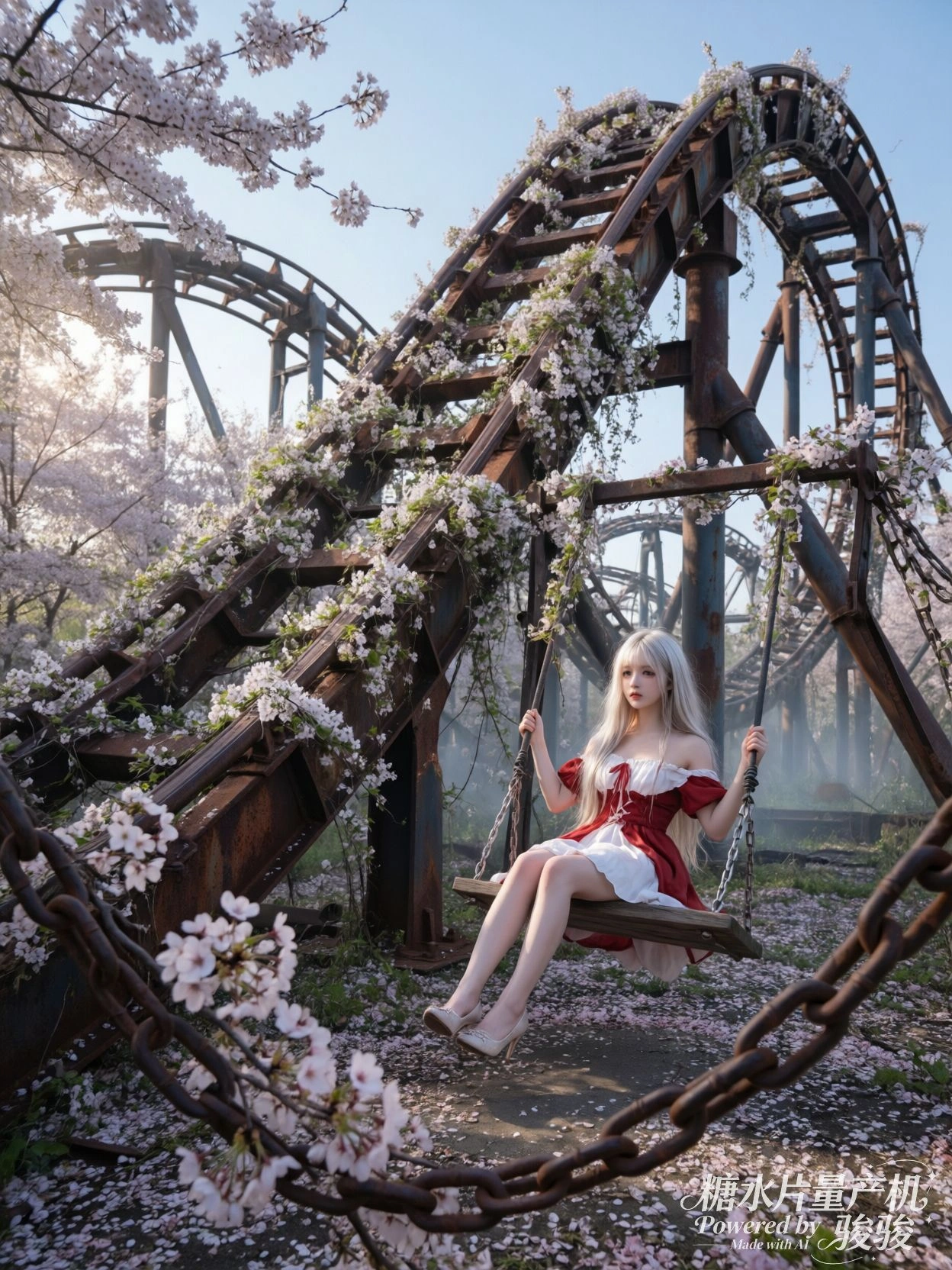 云朵的漂浮，是天空的叹息。